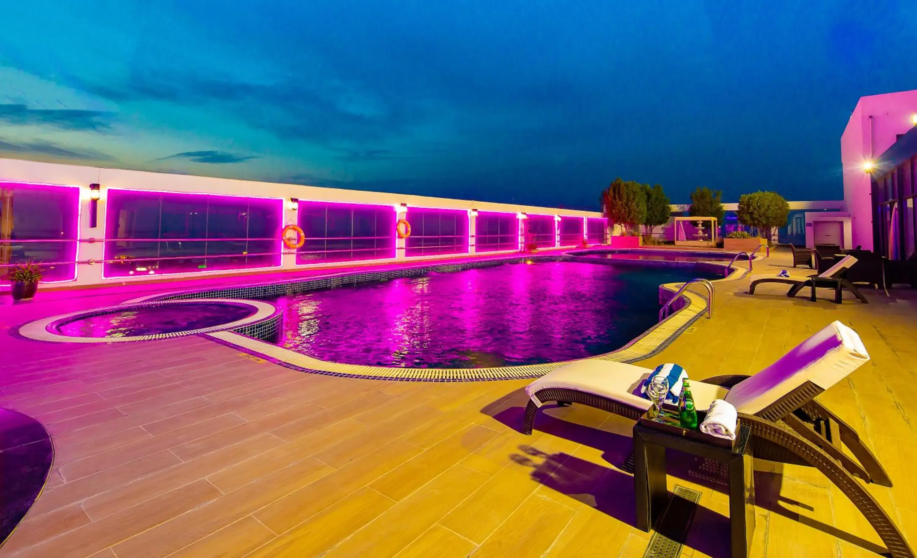 Swimming Pool in Nordic Palace and spa