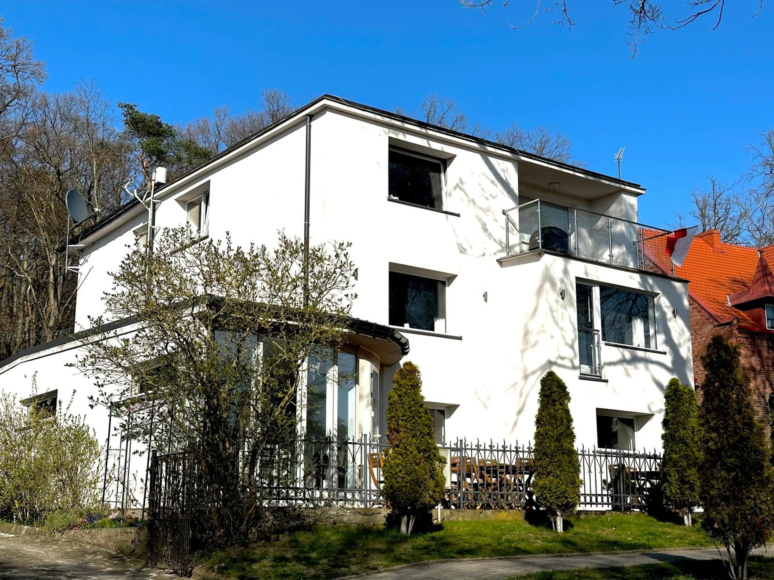 Property building in Pensjonat Jagoda B&B