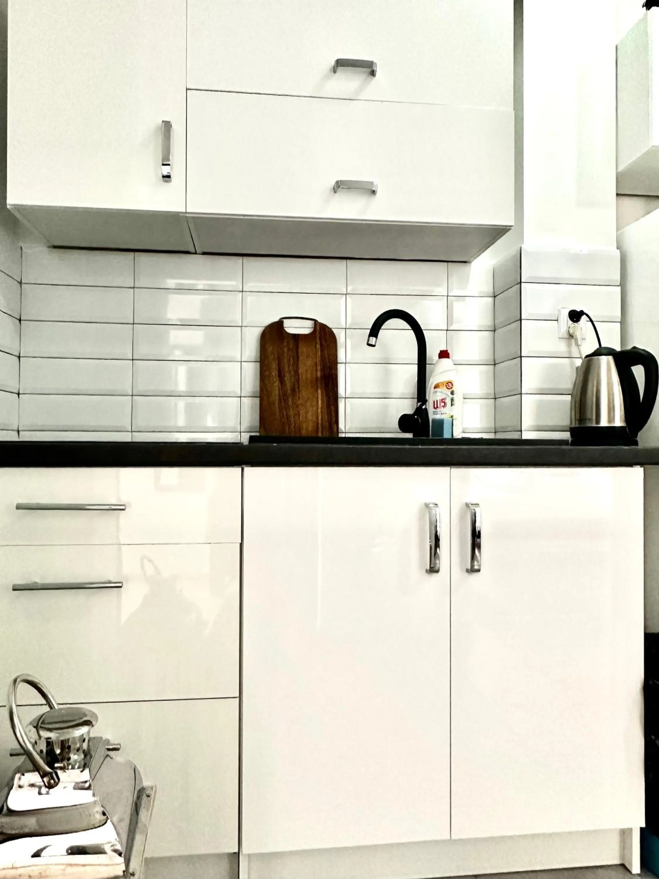 Kitchen or kitchenette in Pensjonat Jagoda B&B