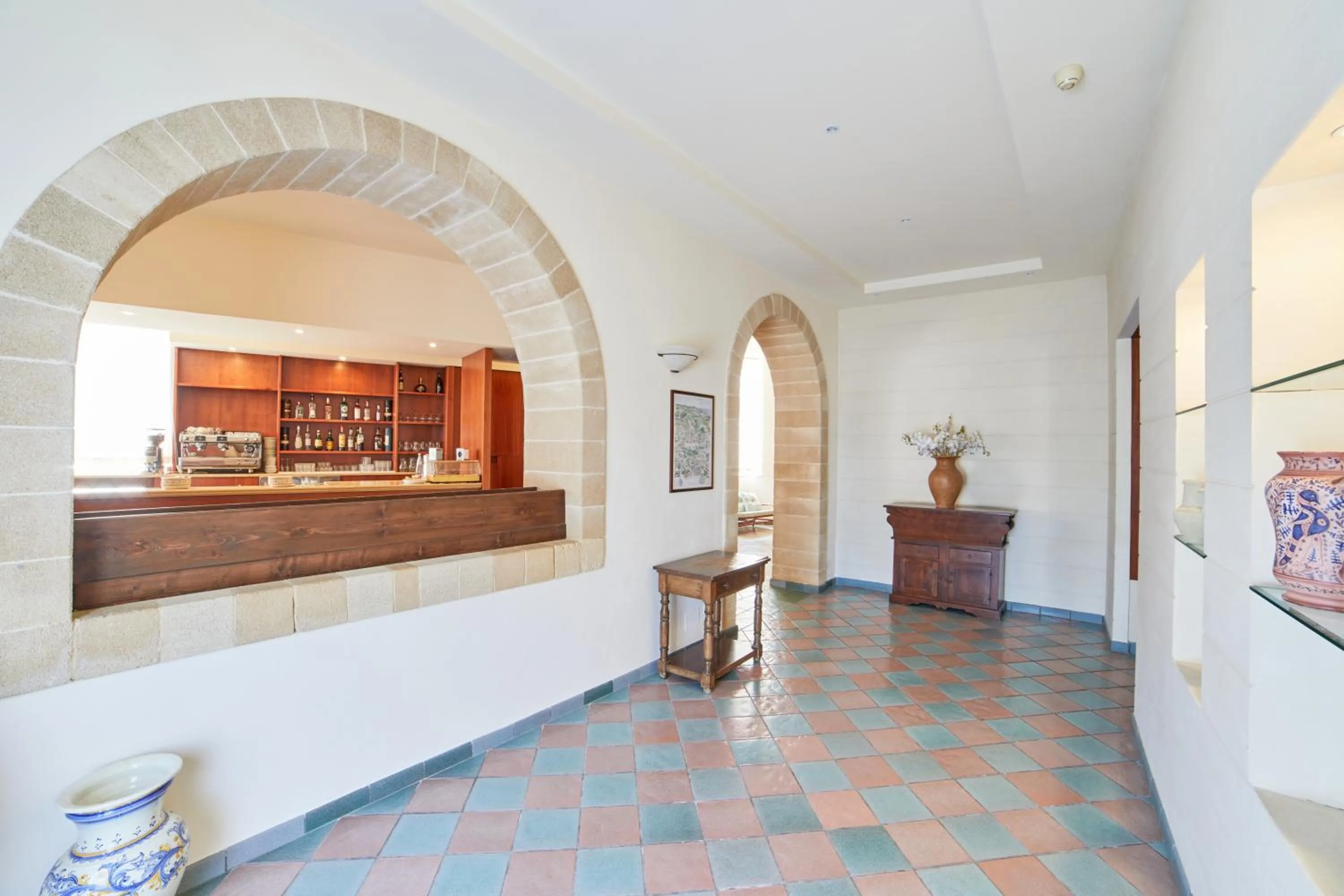 Lobby/Reception in Hotel dei Messapi