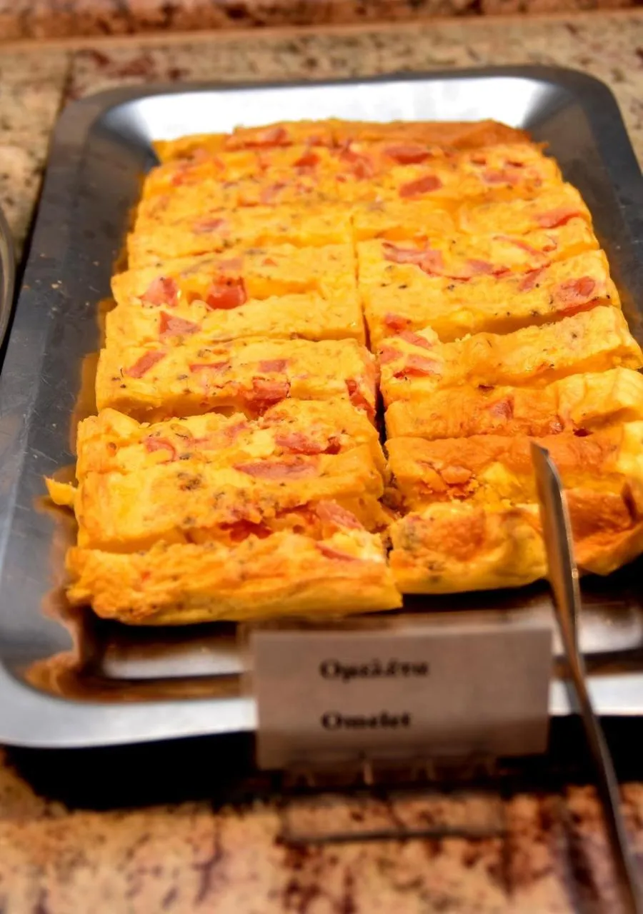 Buffet breakfast in Philoxenia Hotel