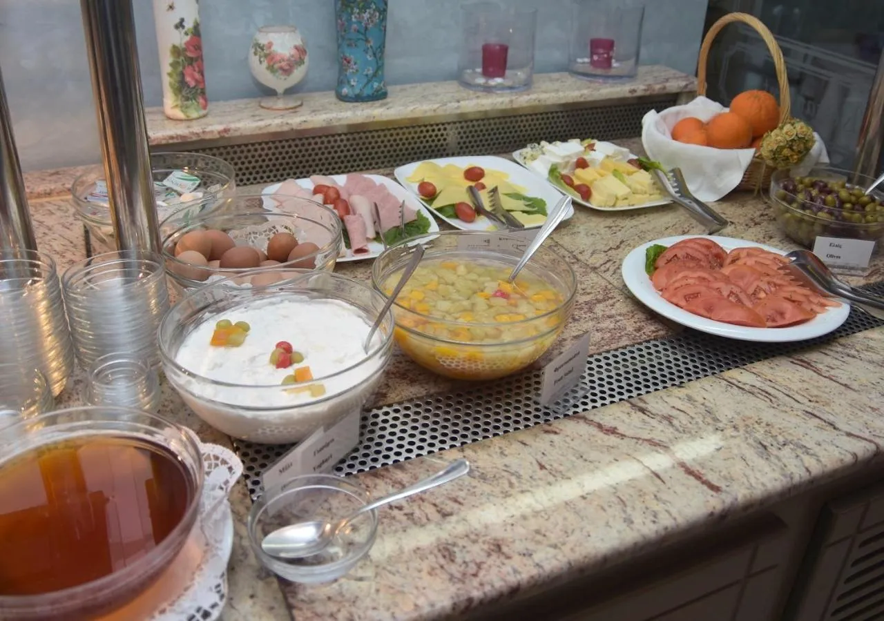 Buffet breakfast in Philoxenia Hotel