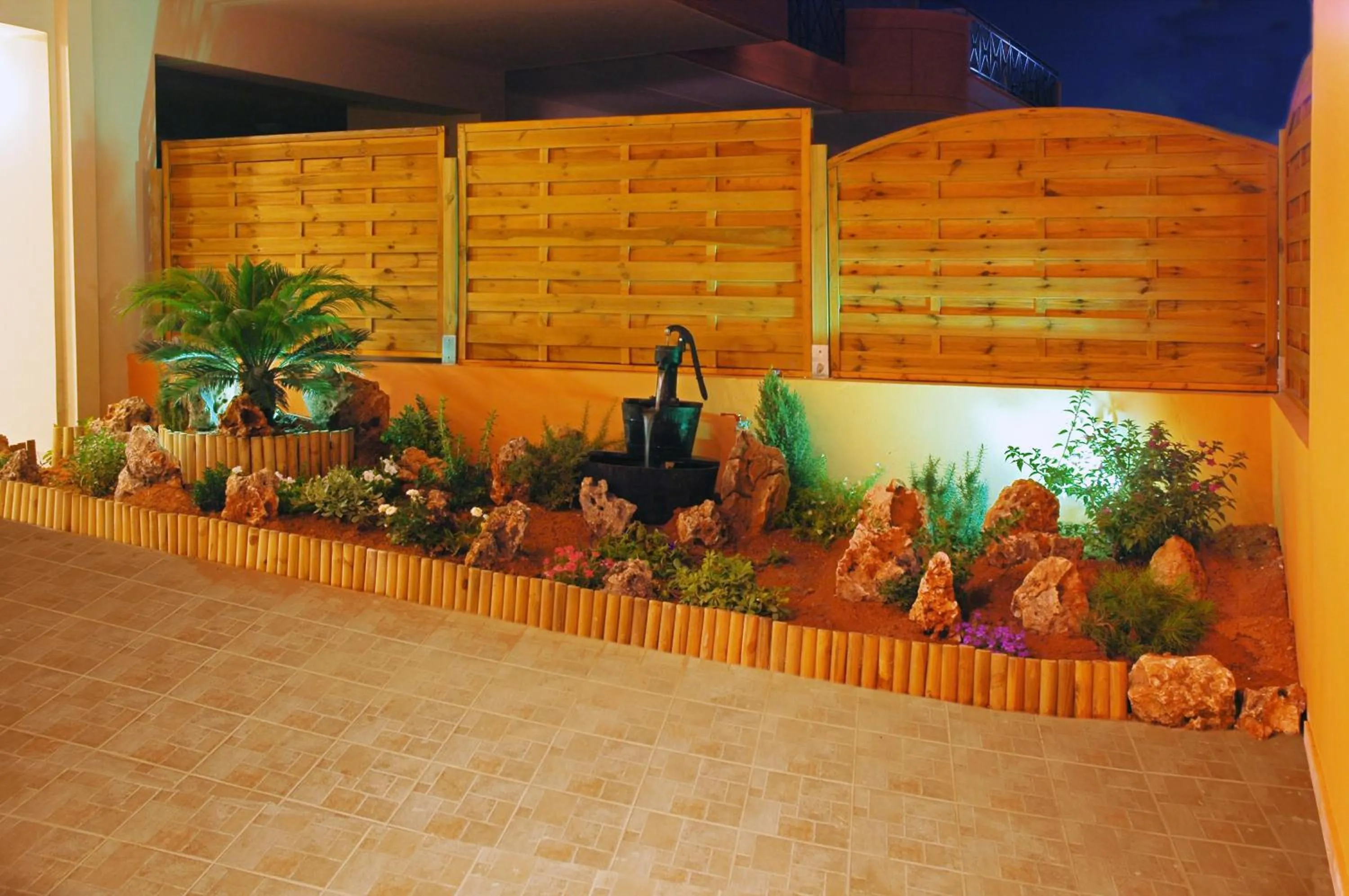 Facade/entrance in Philoxenia Hotel