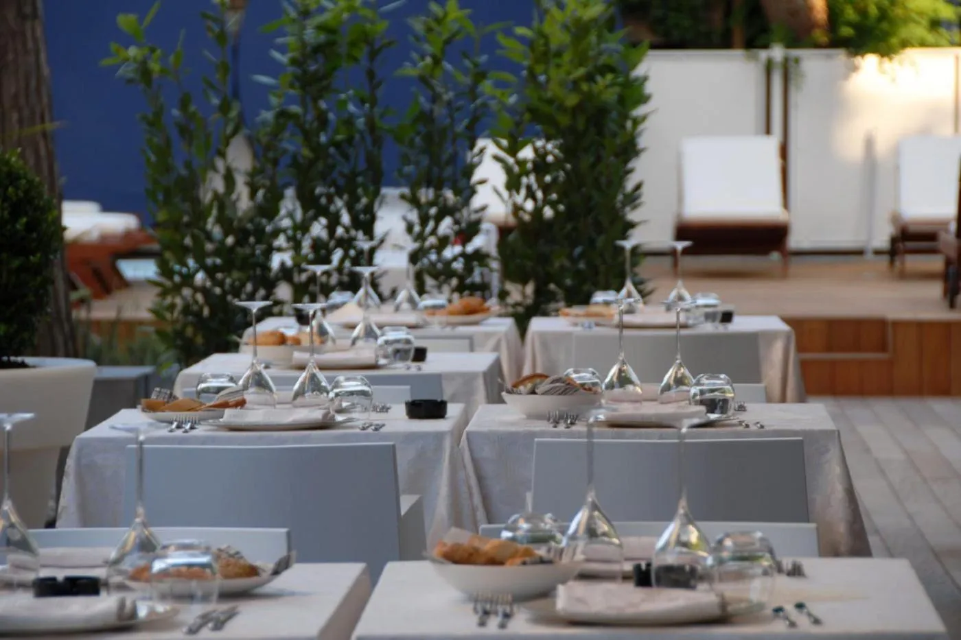 Food and drinks in Atmosfere Milano Marittima