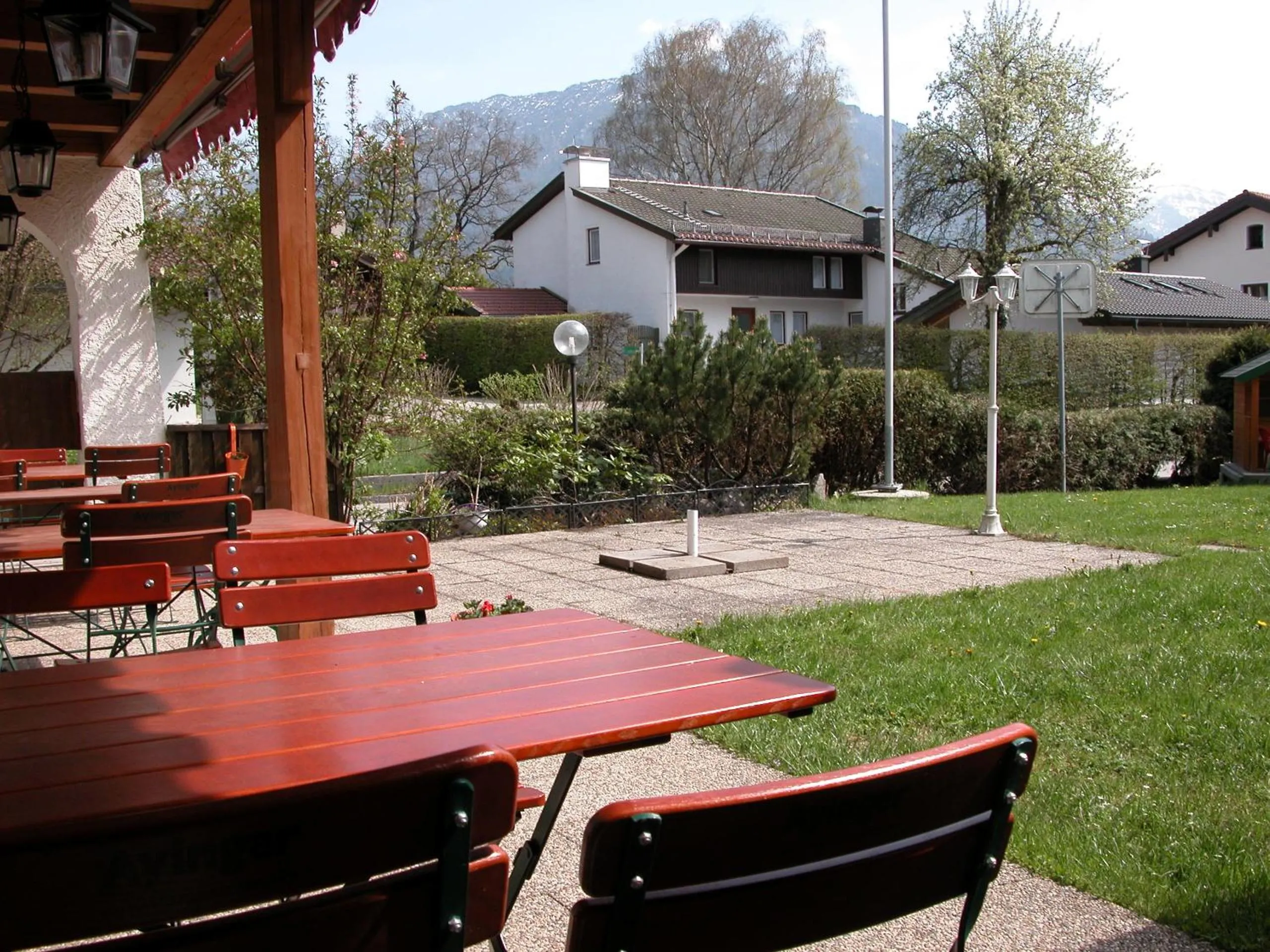 Balcony/Terrace in Hotel-Restaurant Zum Hirschhaus Inklusiv Chiemgaukarte