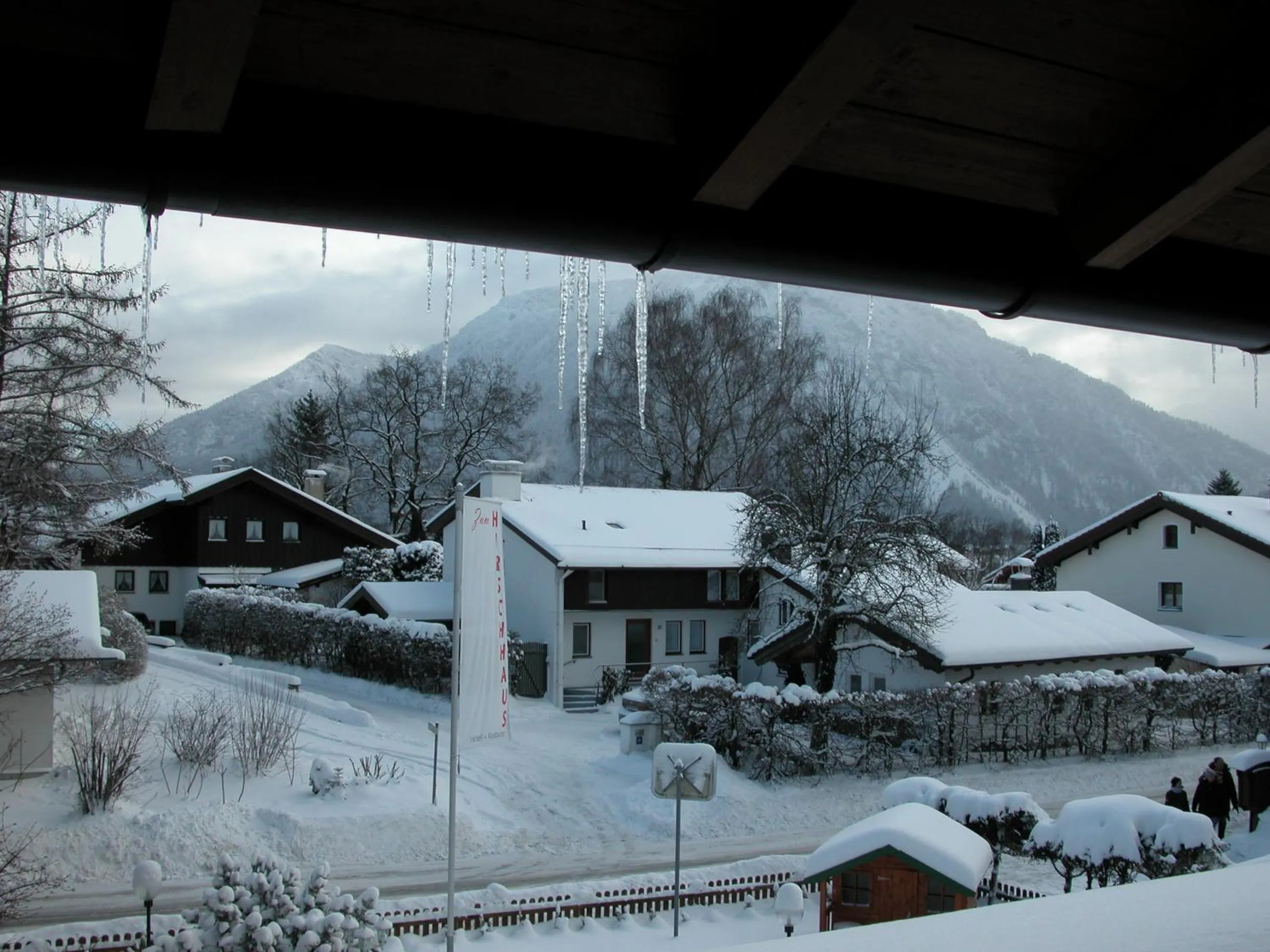 Mountain view in Hotel-Restaurant Zum Hirschhaus Inklusiv Chiemgaukarte