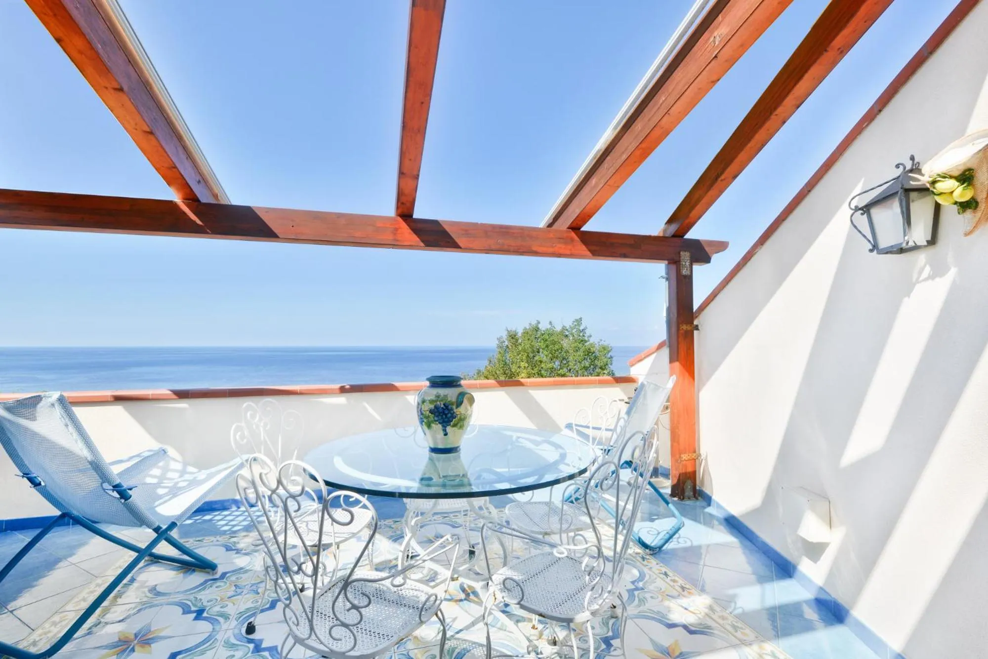 Balcony/Terrace in Villa Elaia