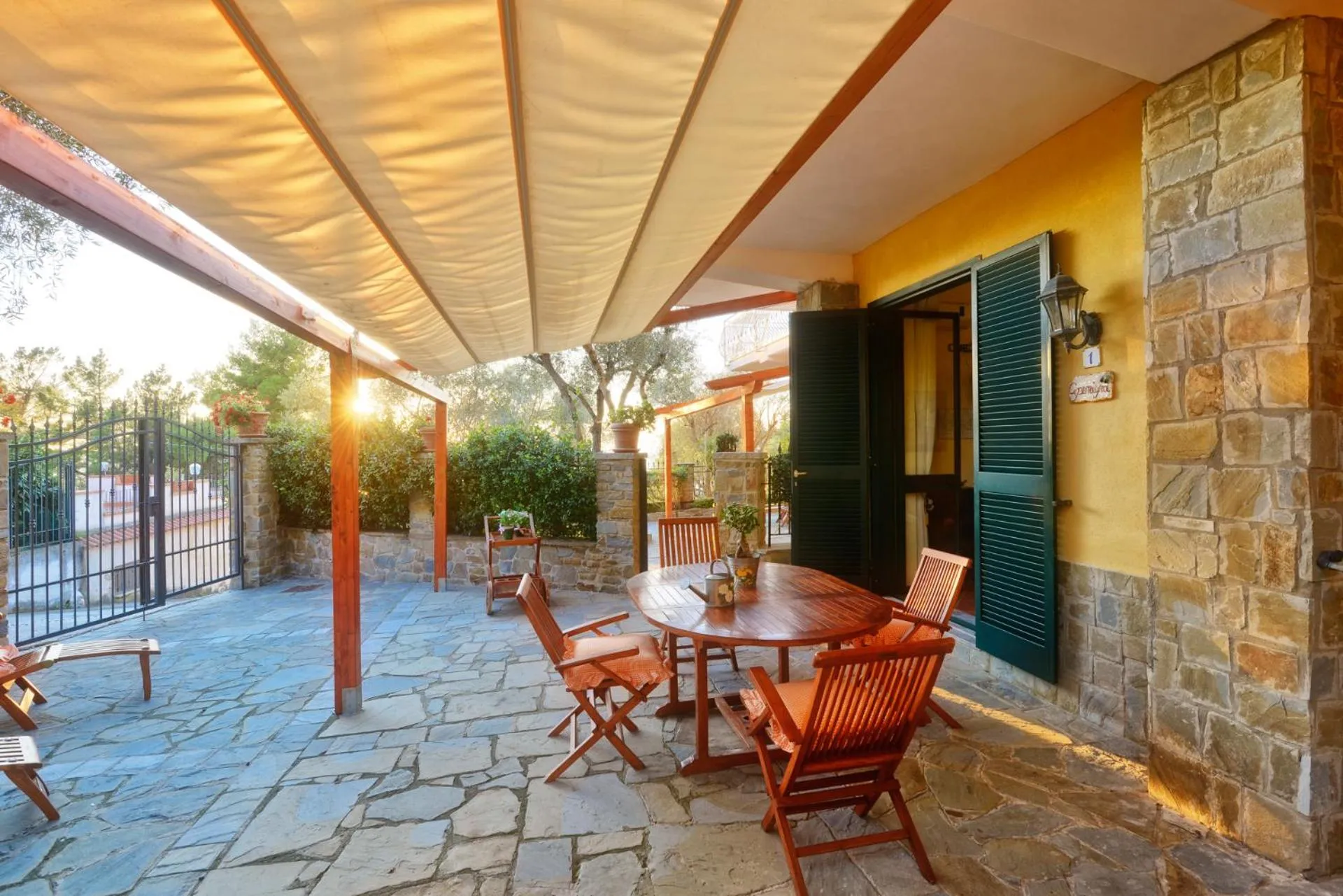 Garden in Villa Elaia