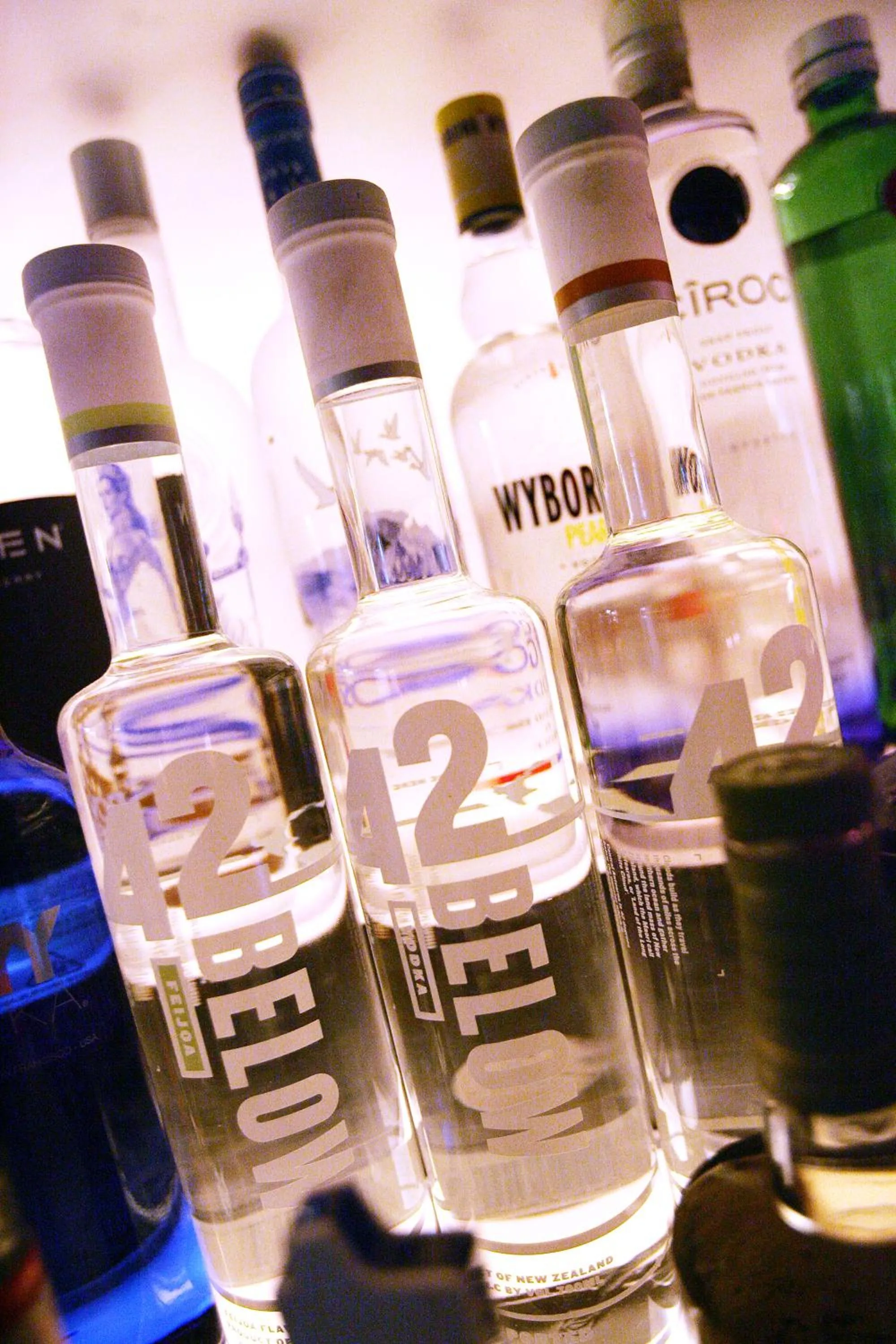 Alcoholic drinks in Boutique 25