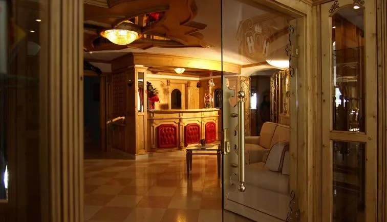 Lobby or reception in Hotel Negritella