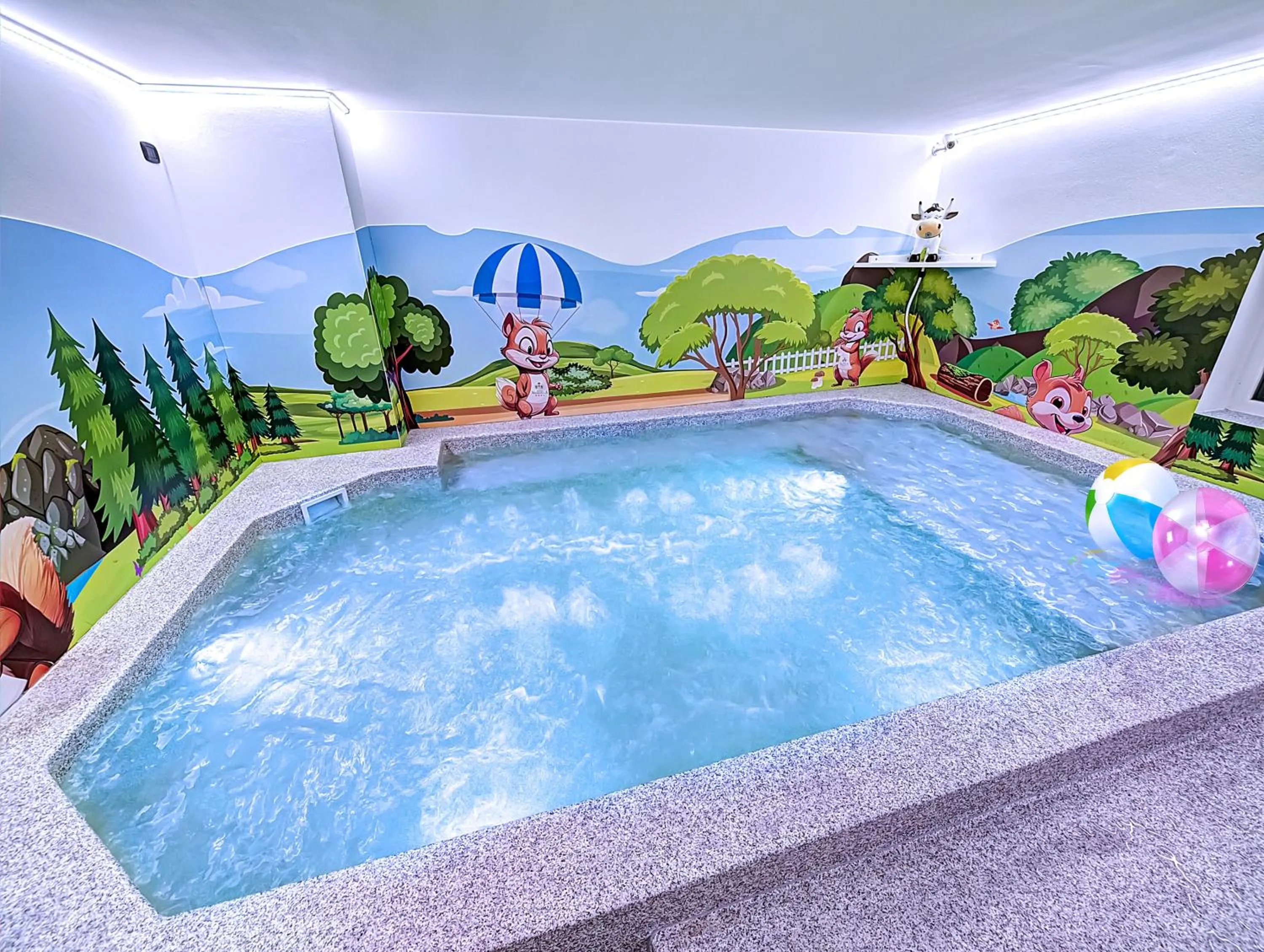 Swimming pool in Hotel Negritella