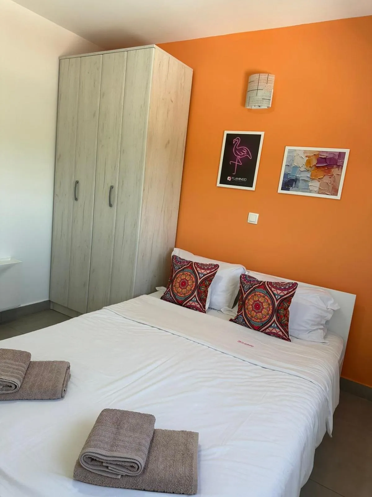 Bed in Flamingo Resort