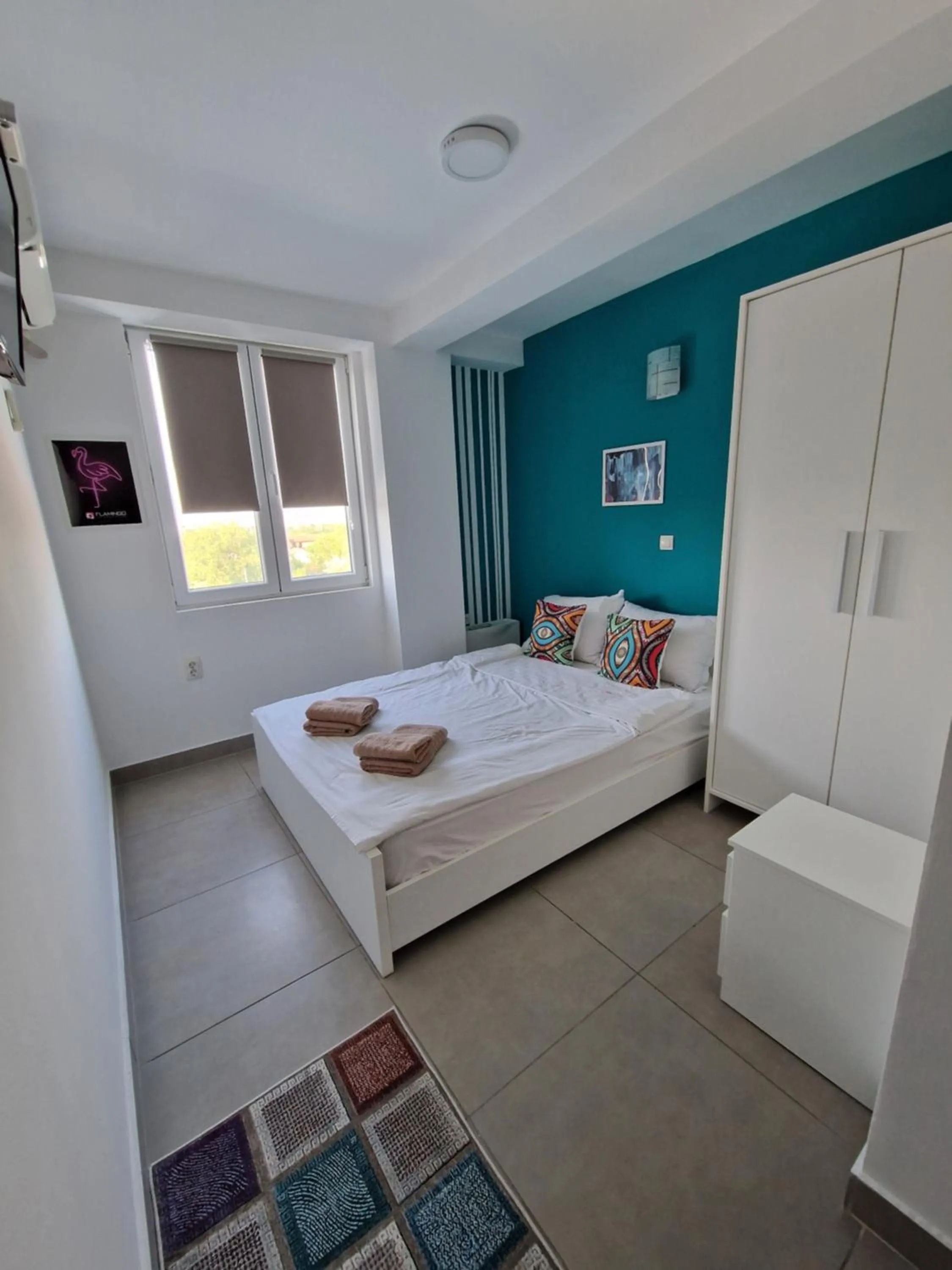 Bed in Flamingo Resort