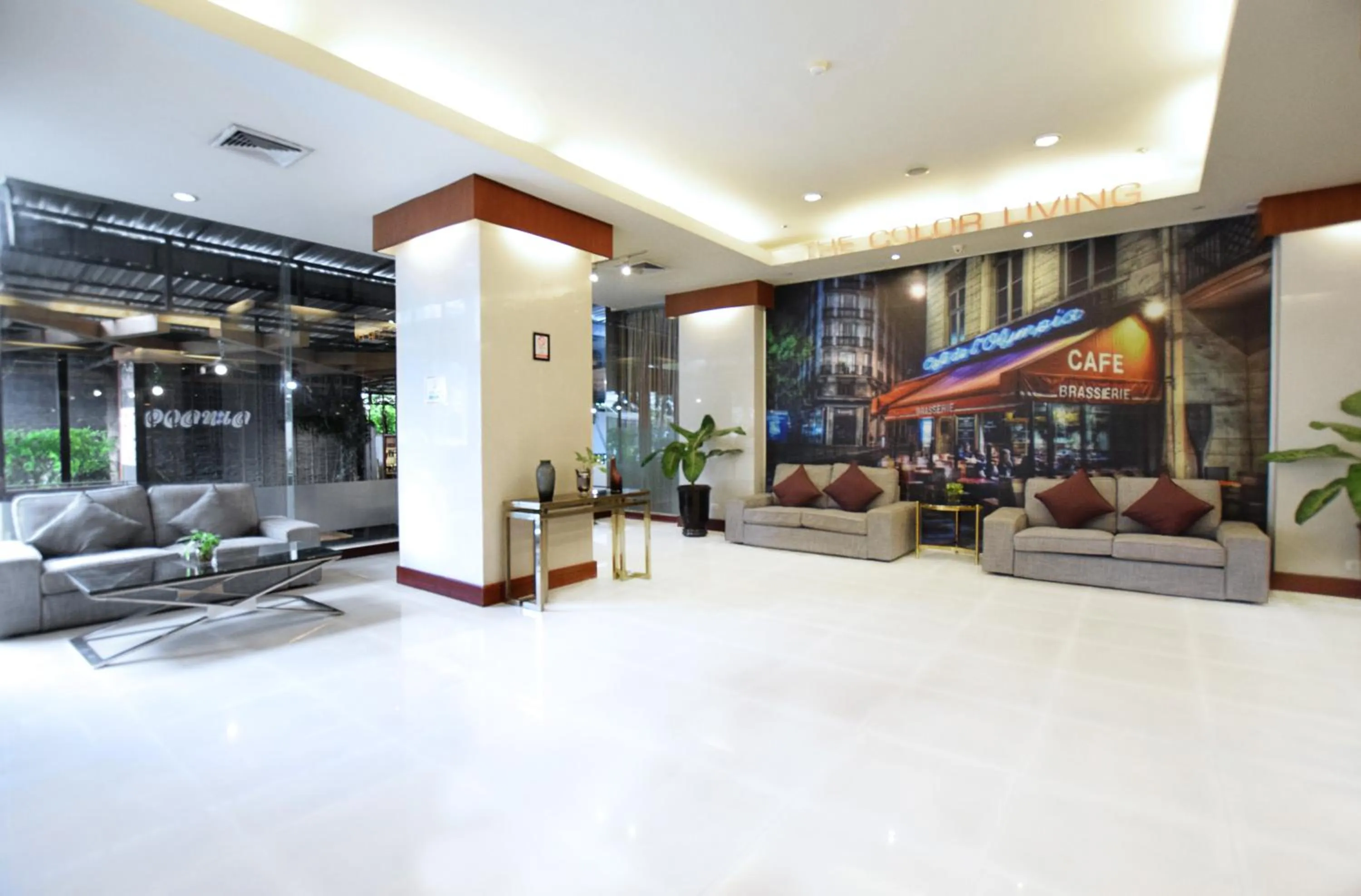 Lobby or reception in The Color Living Hotel