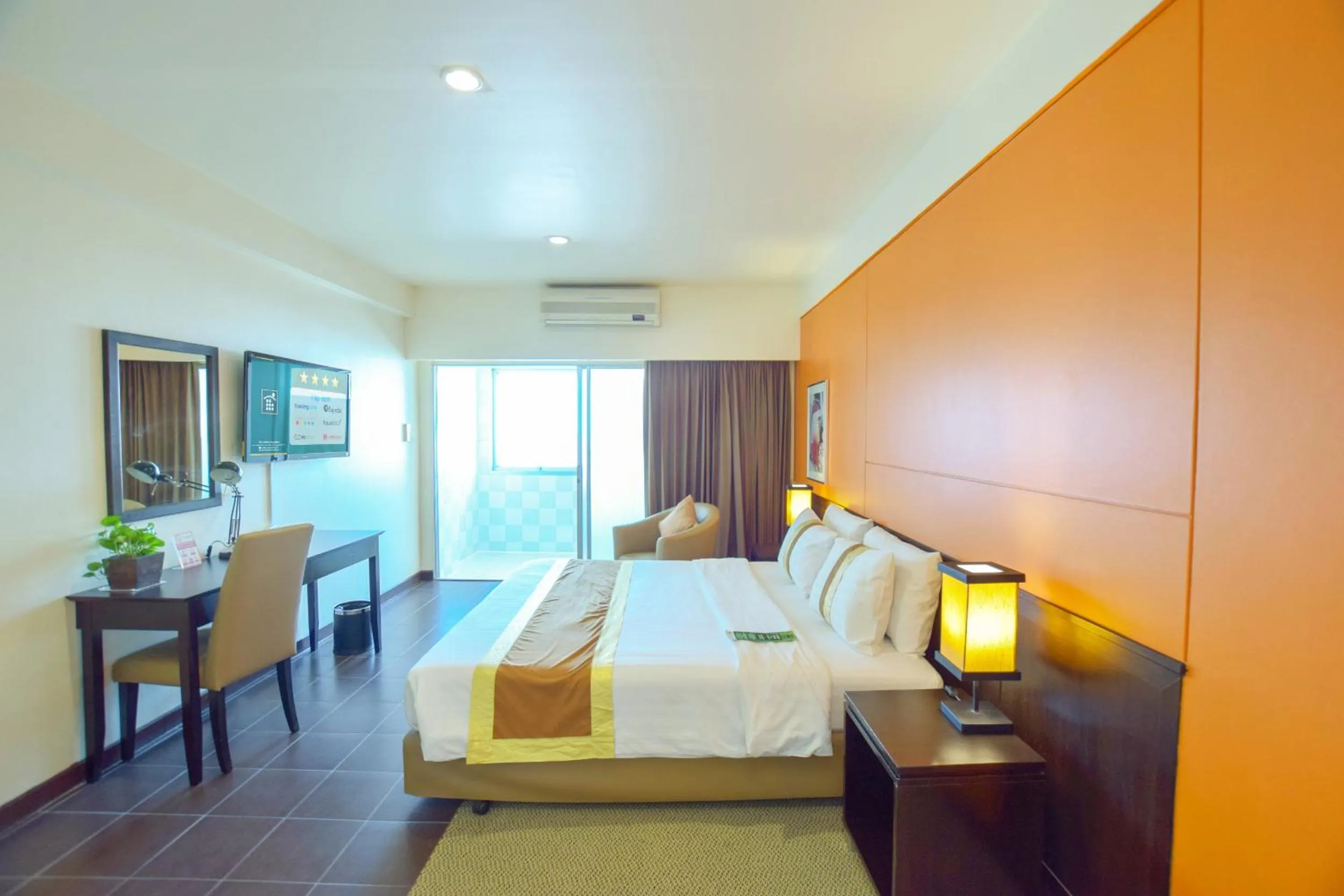 Photo of the whole room, Bed in The Color Living Hotel