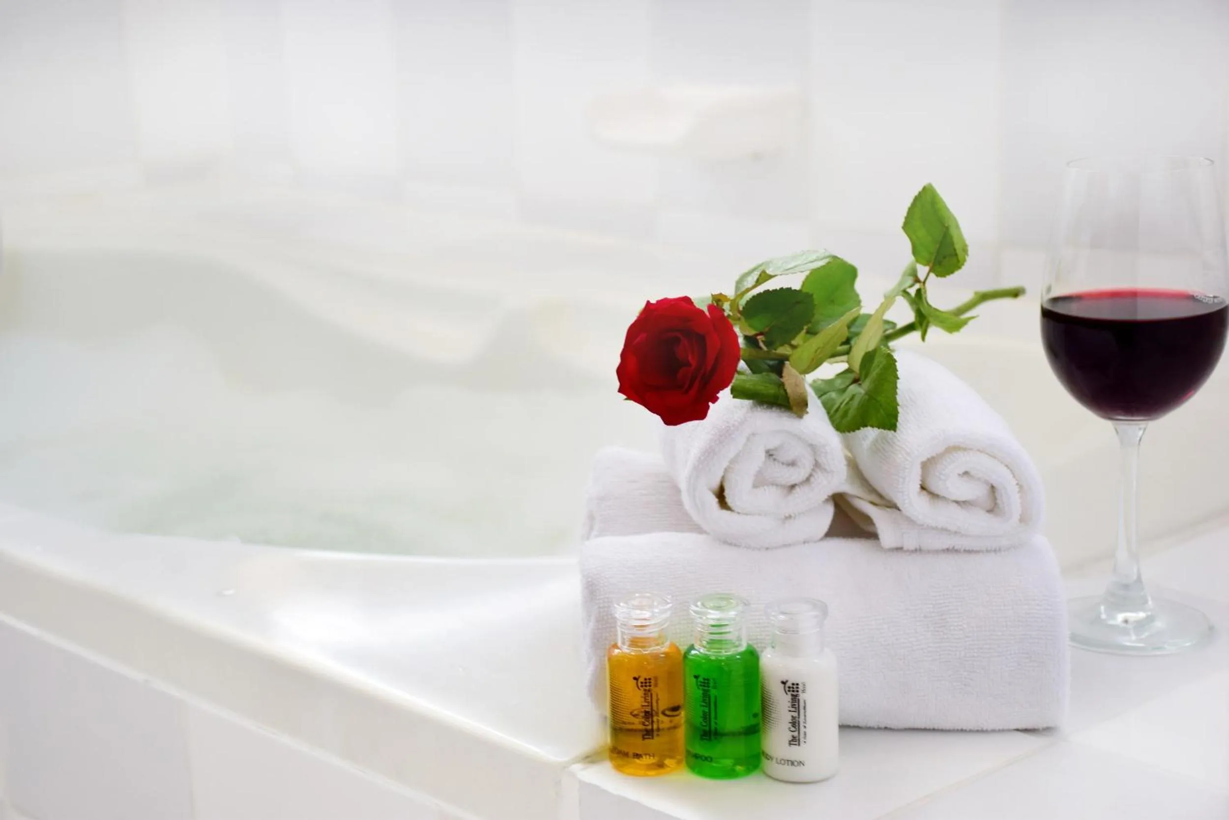 Bathroom in The Color Living Hotel