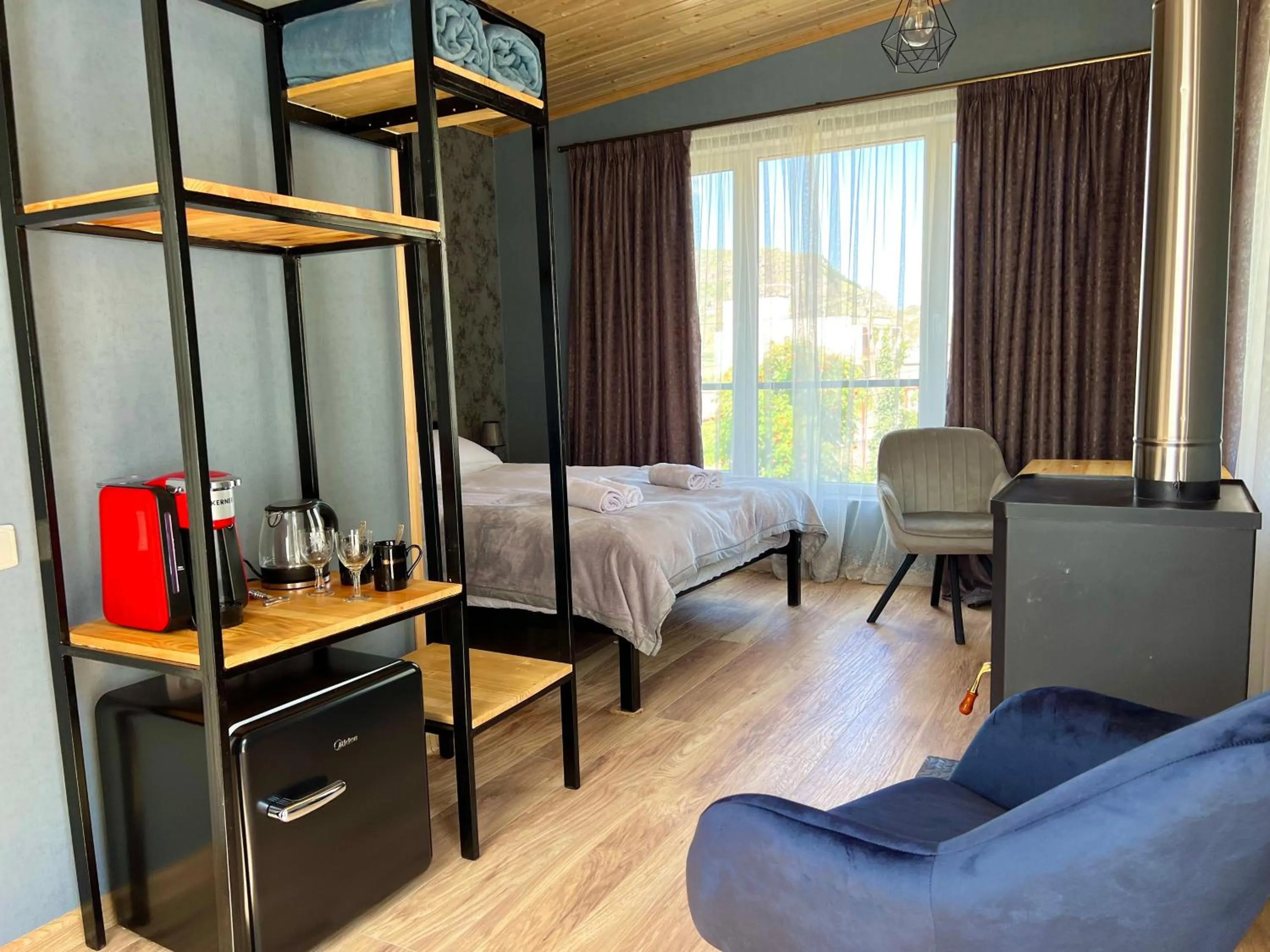 Bedroom, Bed in Kazbegi Green Yard