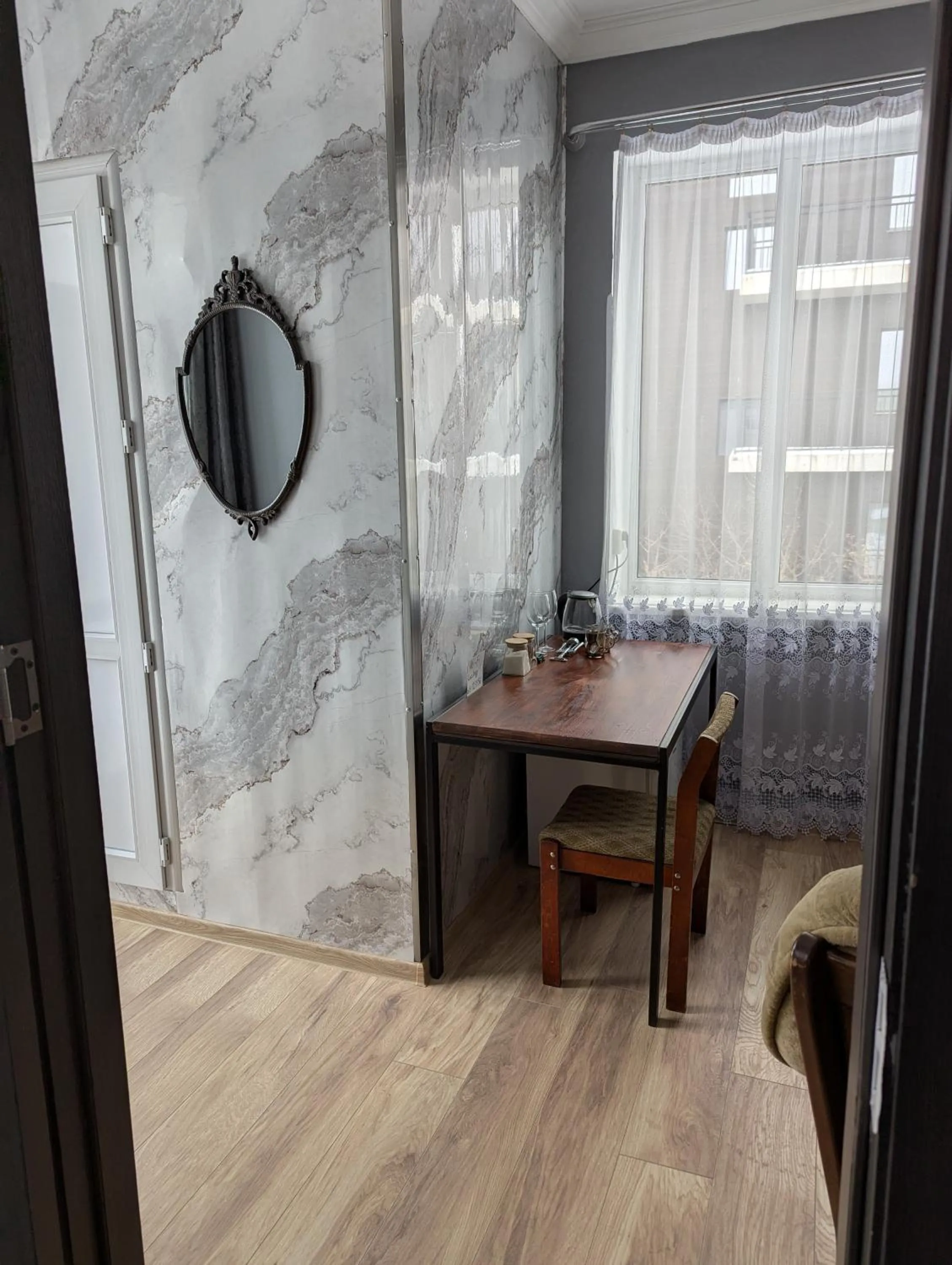 Seating area in Kazbegi Green Yard