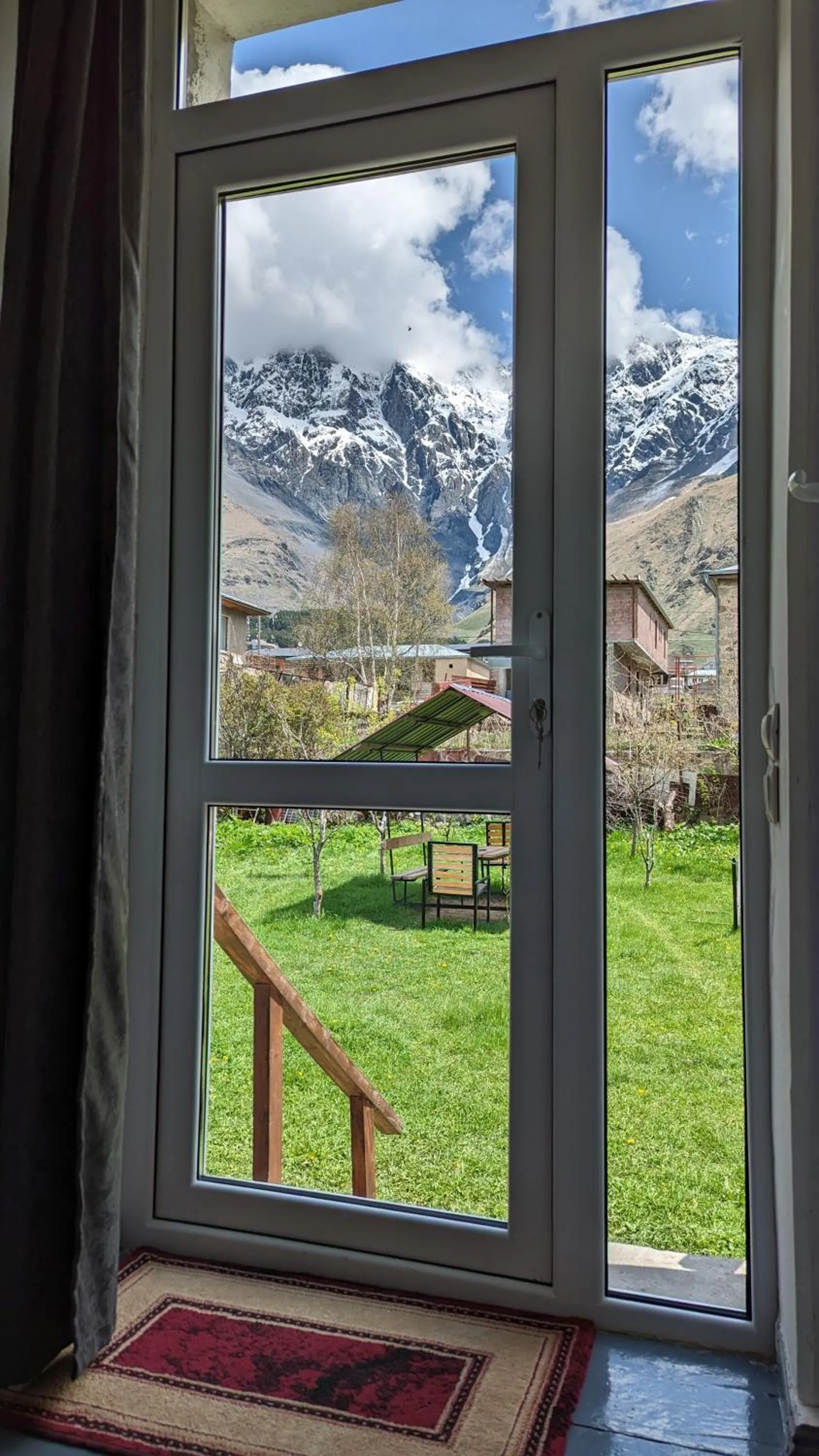 Mountain view in Kazbegi Green Yard