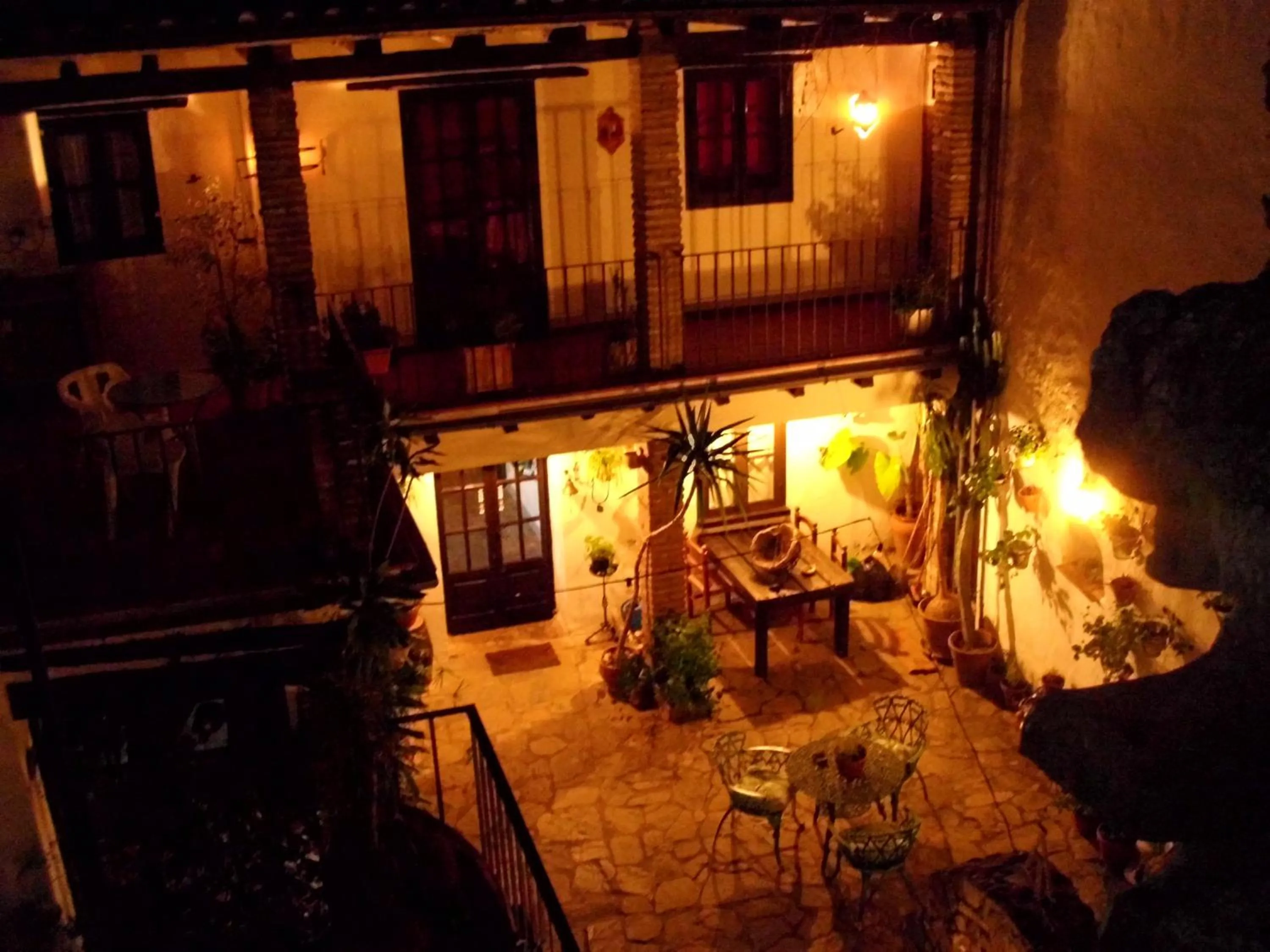 Patio in Posada La Casa Grande