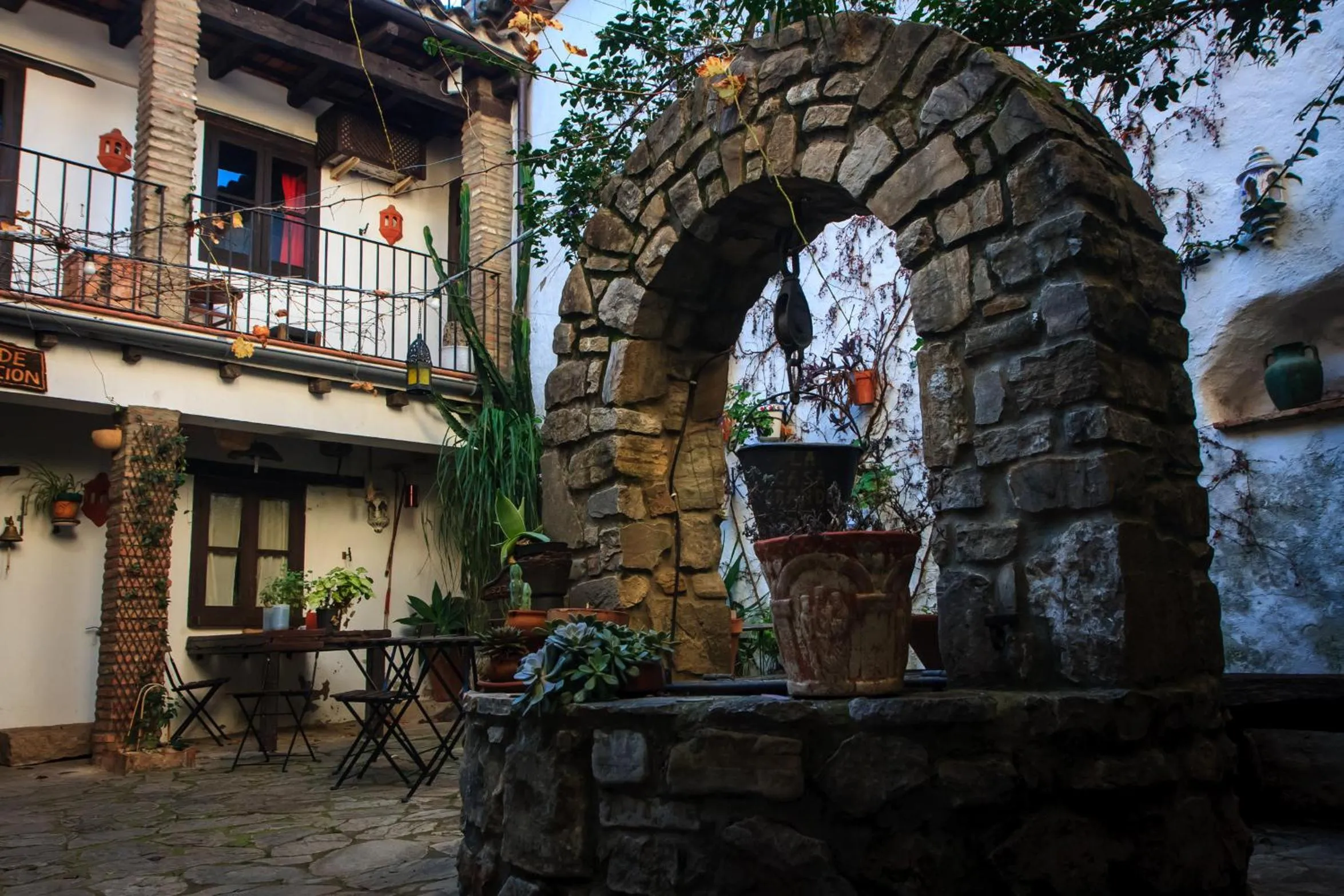 Patio in Posada La Casa Grande