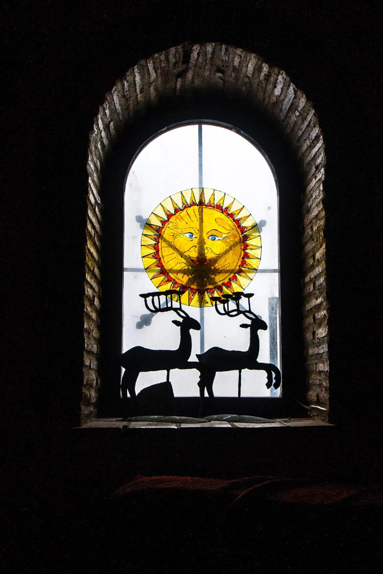 Communal lounge/ TV room in Posada La Casa Grande