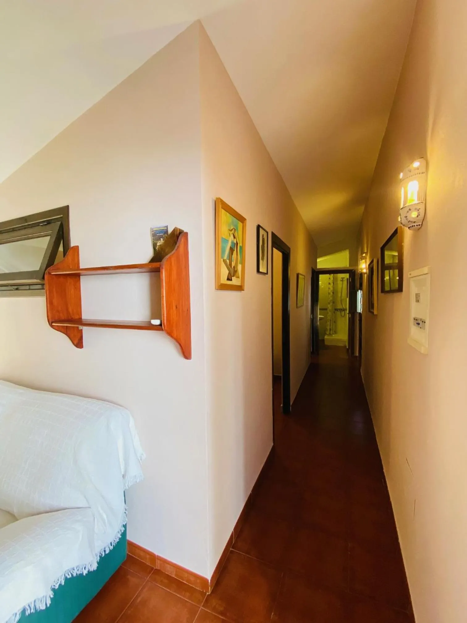 Bed in Posada La Casa Grande