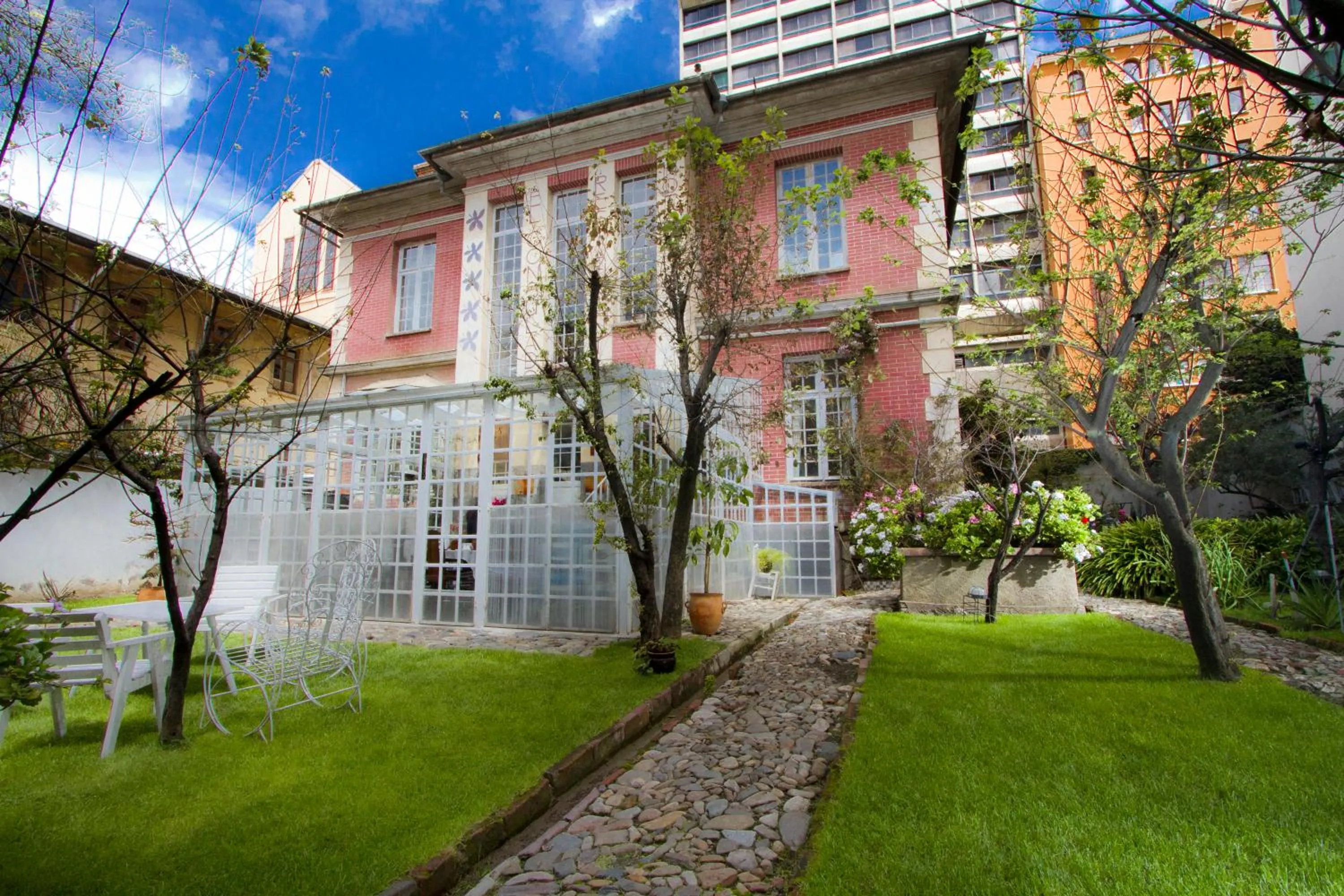 Garden in Hotel Boutique El Consulado