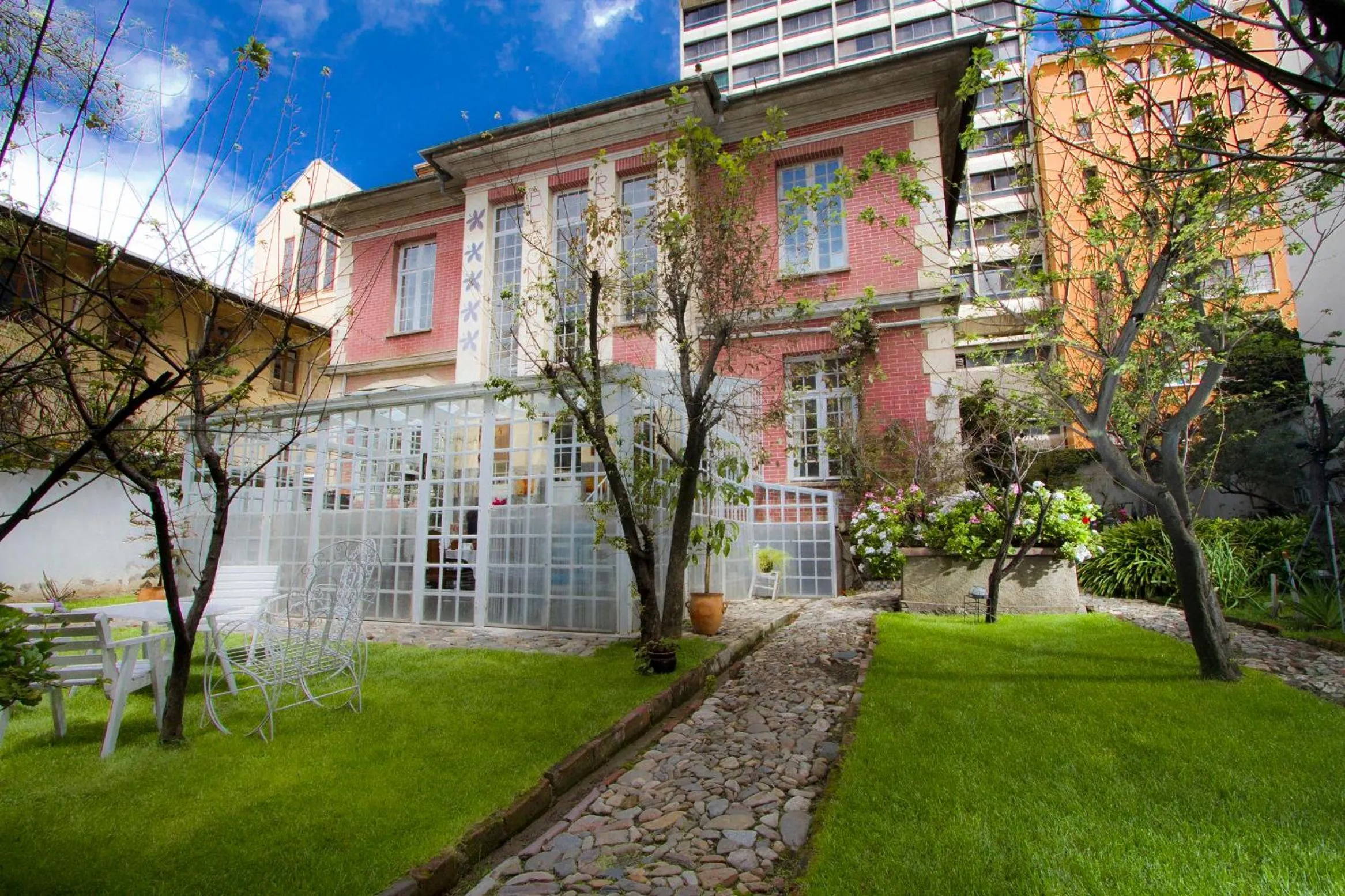 Garden in Hotel Boutique El Consulado