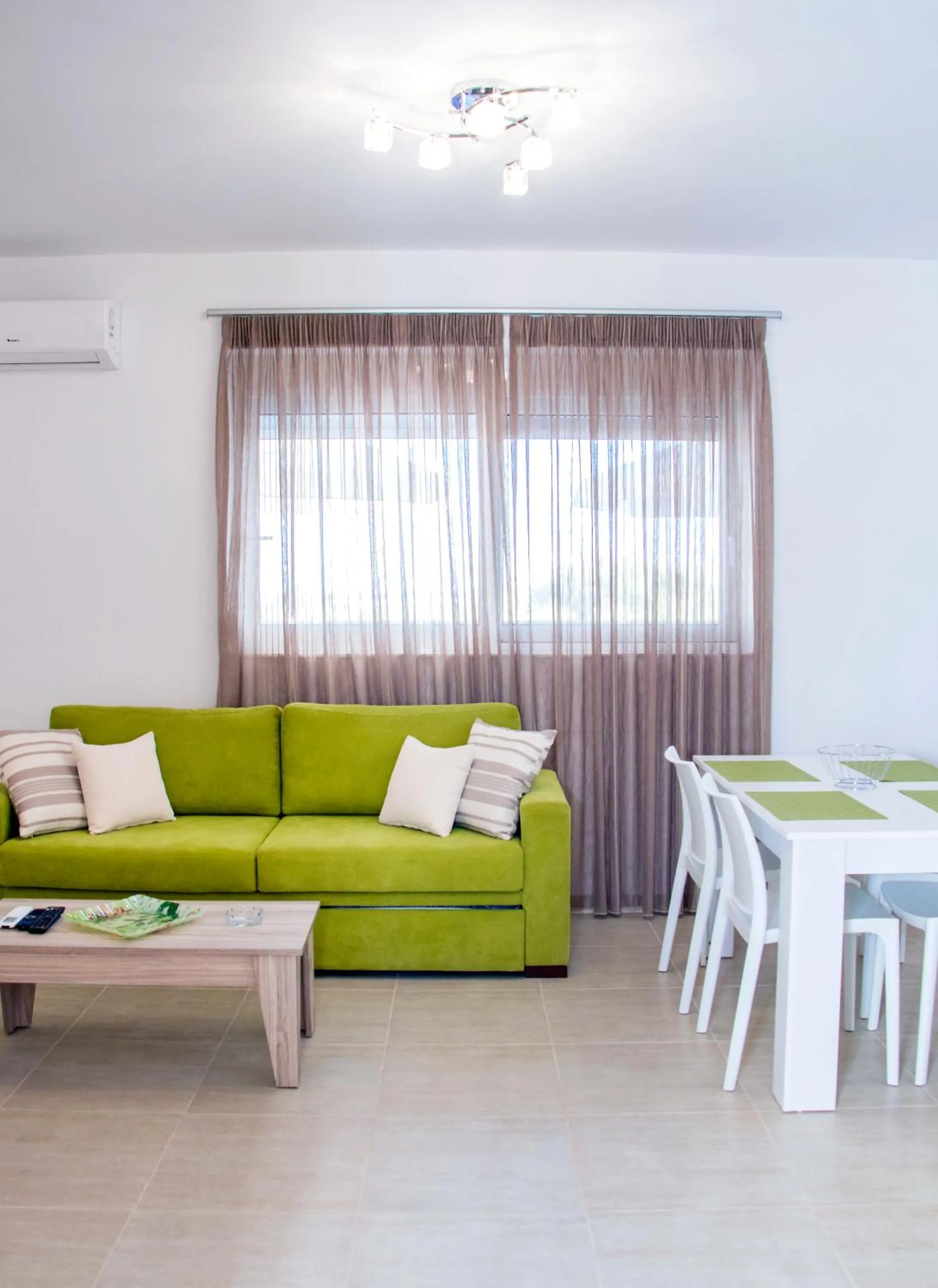 Living room in Gennadi Gardens exclusive apartments