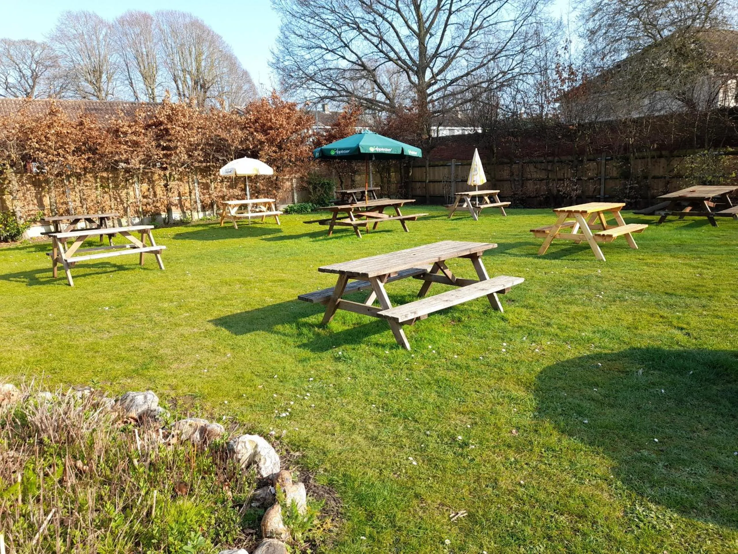 Garden in The George & Dragon Hotel