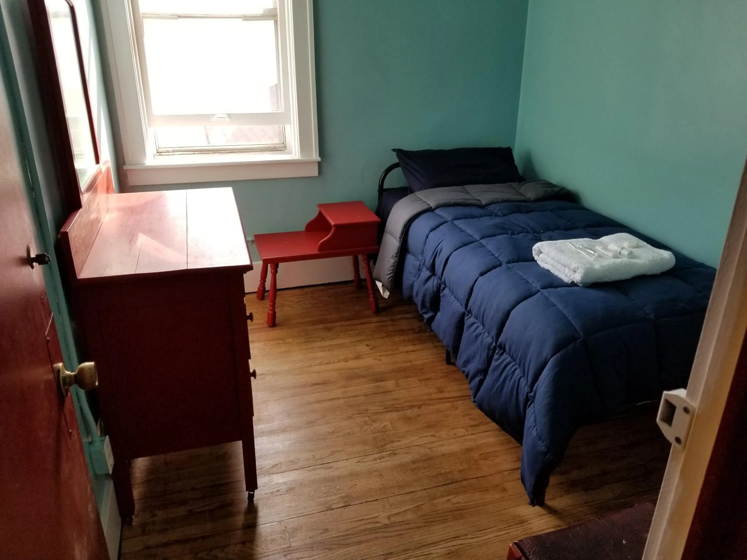 Bed in Hamtramck Hostel