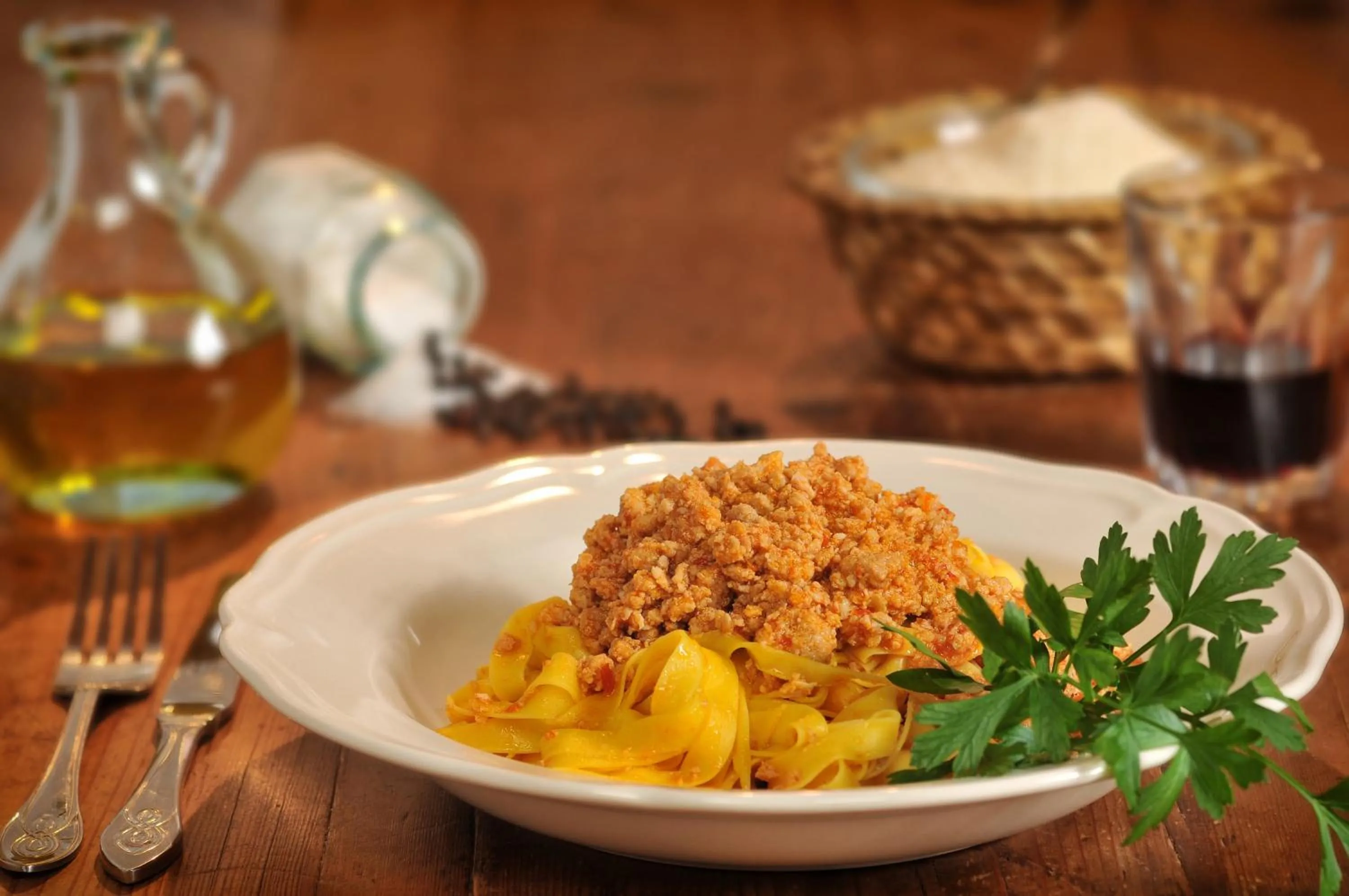 Lunch in Agriturismo del Cimone