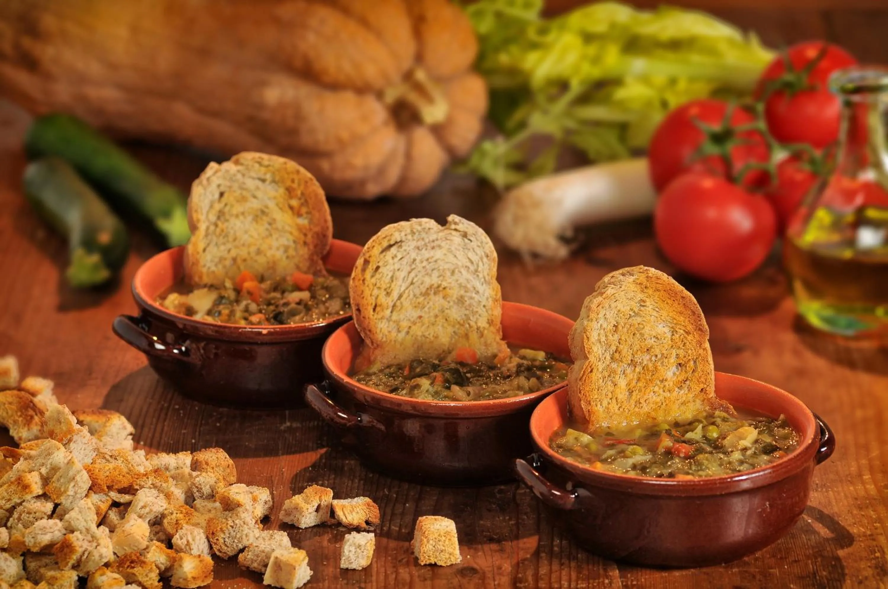 Food close-up in Agriturismo del Cimone