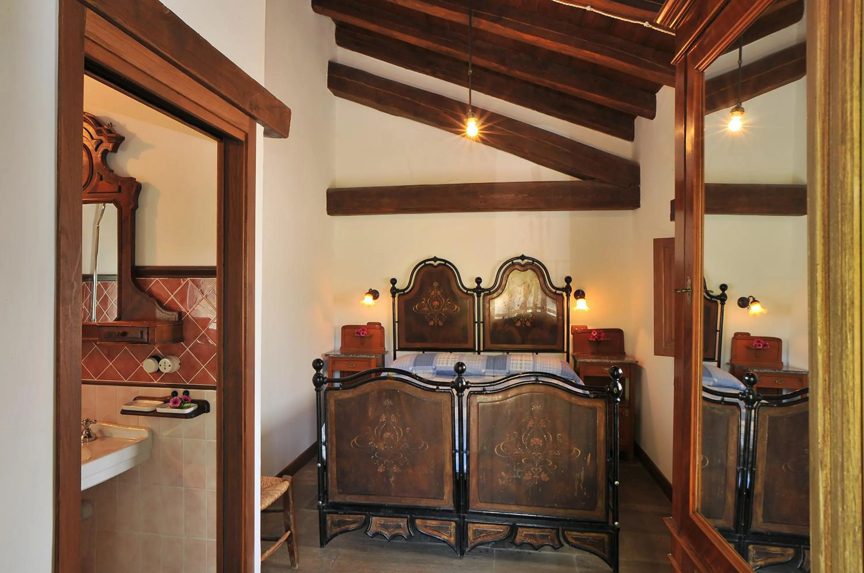 Bedroom in Agriturismo del Cimone
