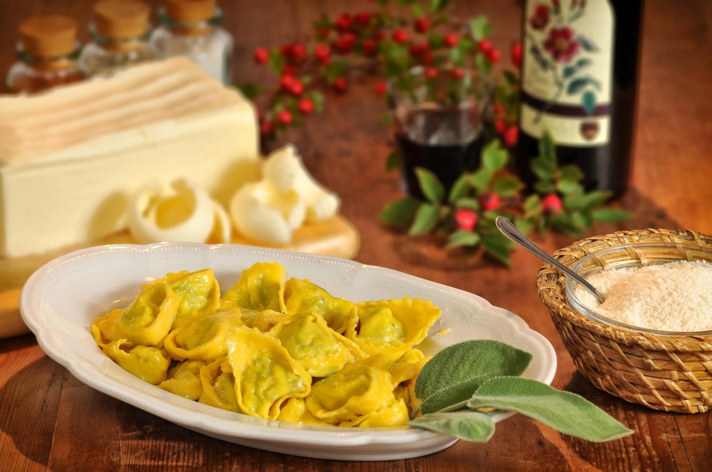 Lunch in Agriturismo del Cimone