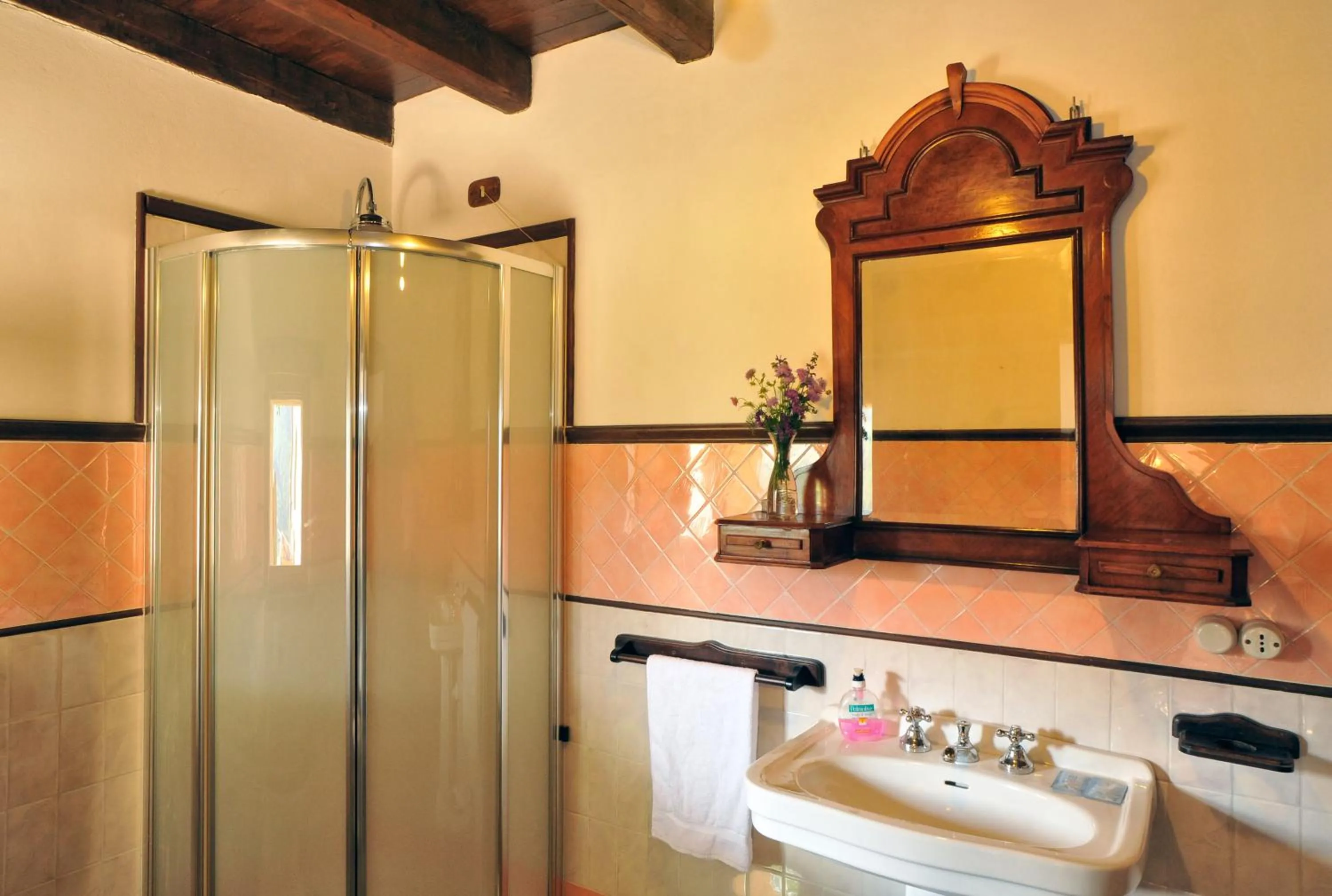 Bathroom in Agriturismo del Cimone