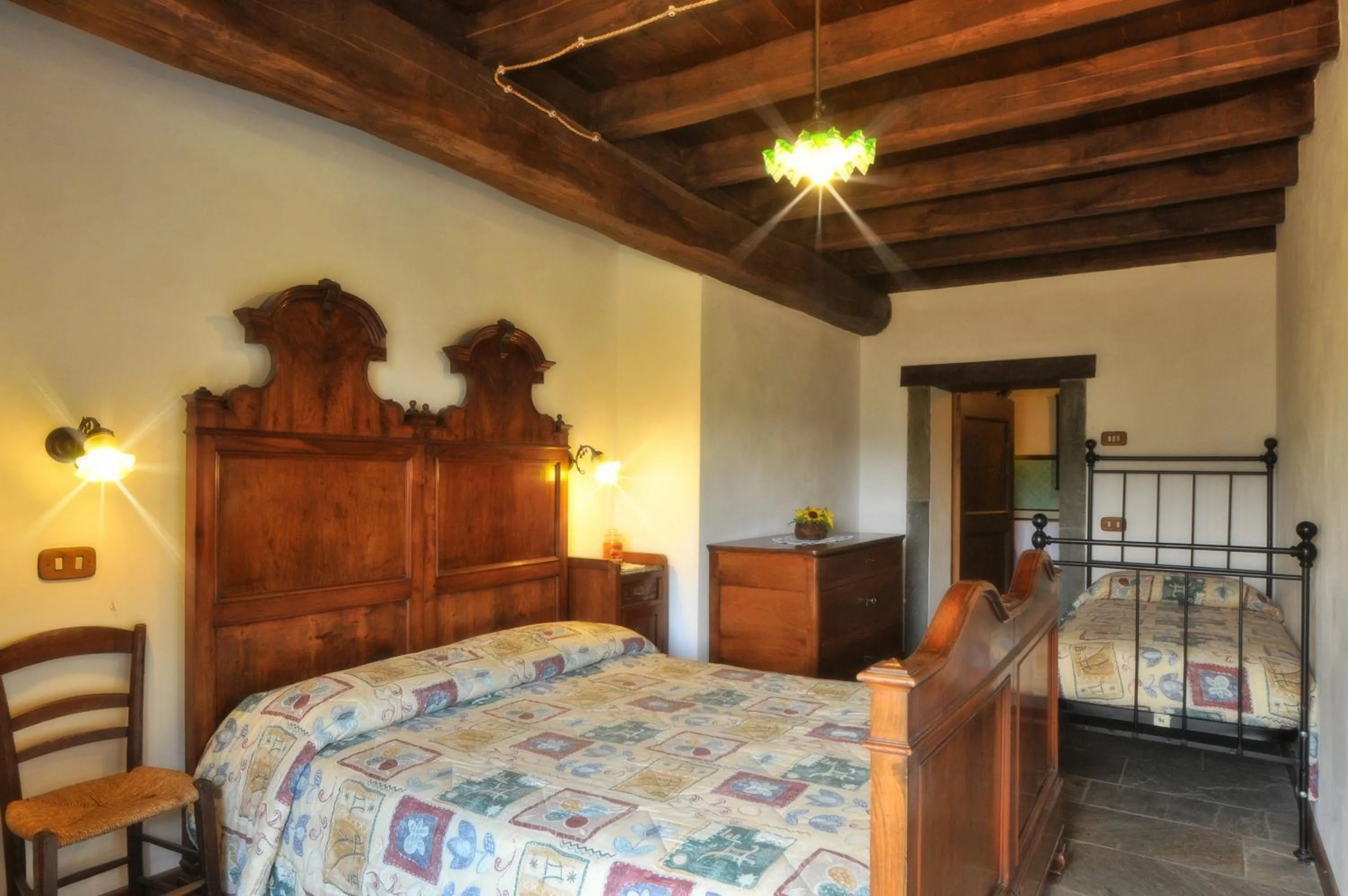 Bedroom, Bed in Agriturismo del Cimone