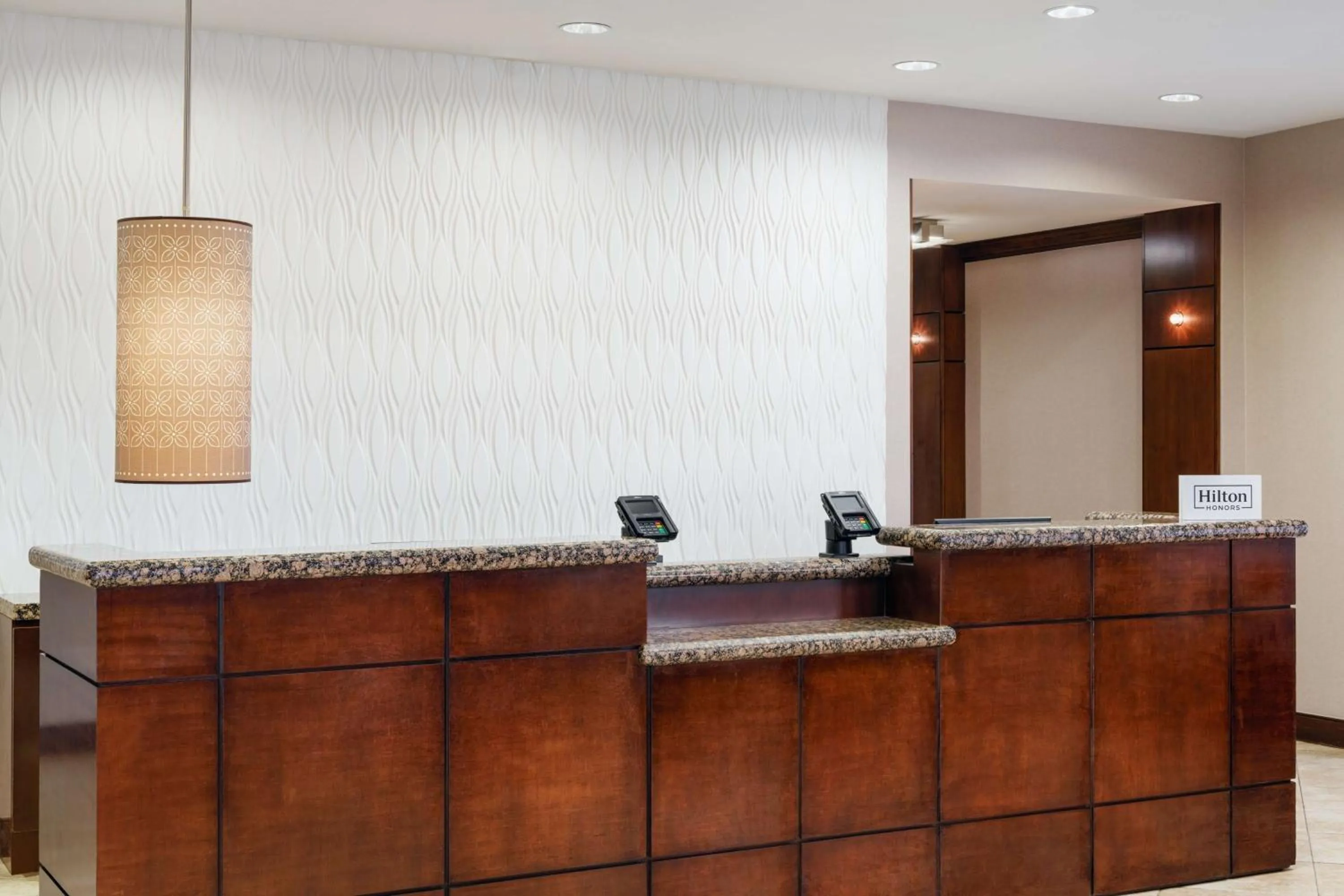Lobby or reception in Hilton Garden Inn El Paso Airport