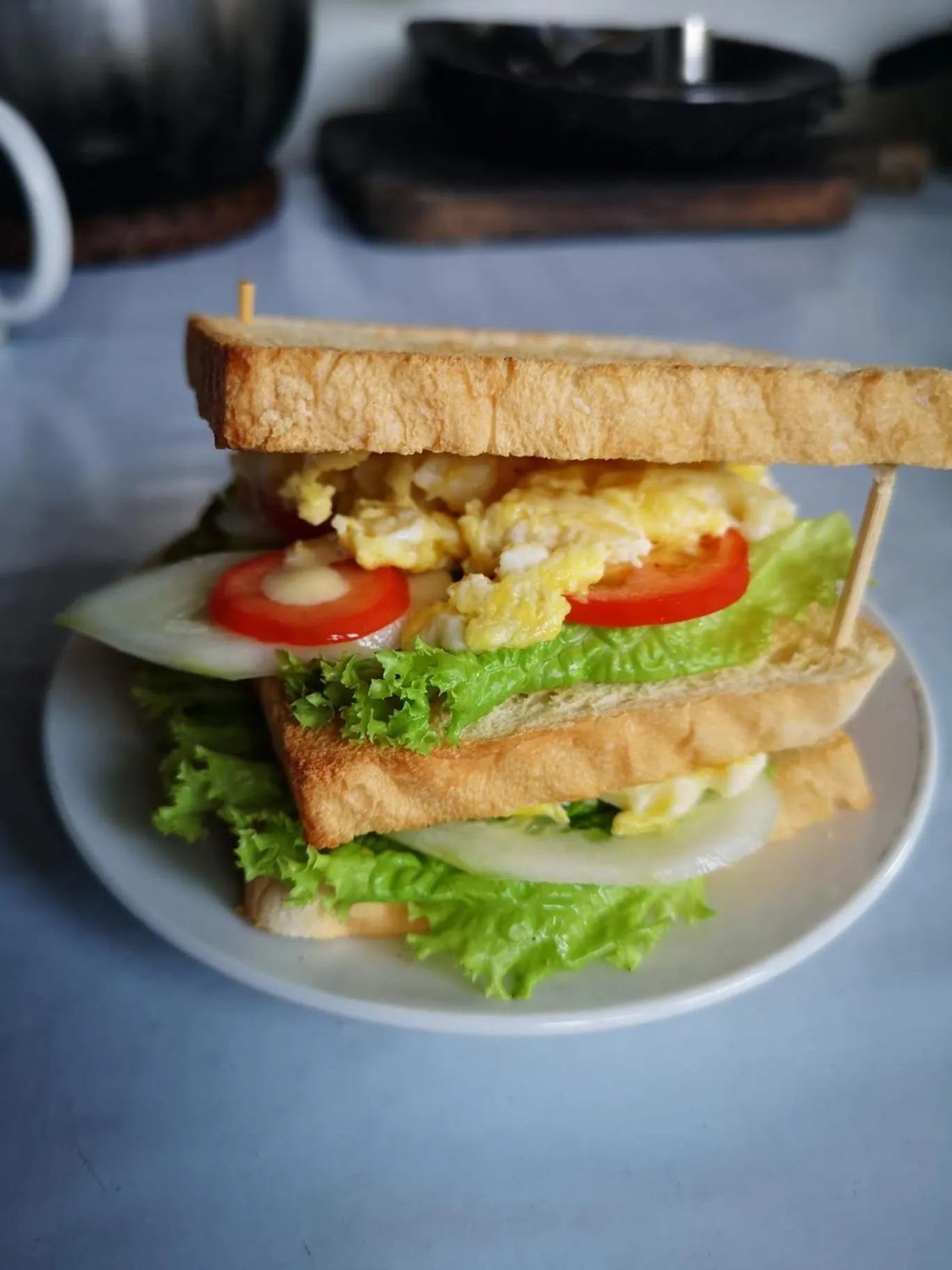 Breakfast in 7th Heaven Lodge and Cafe