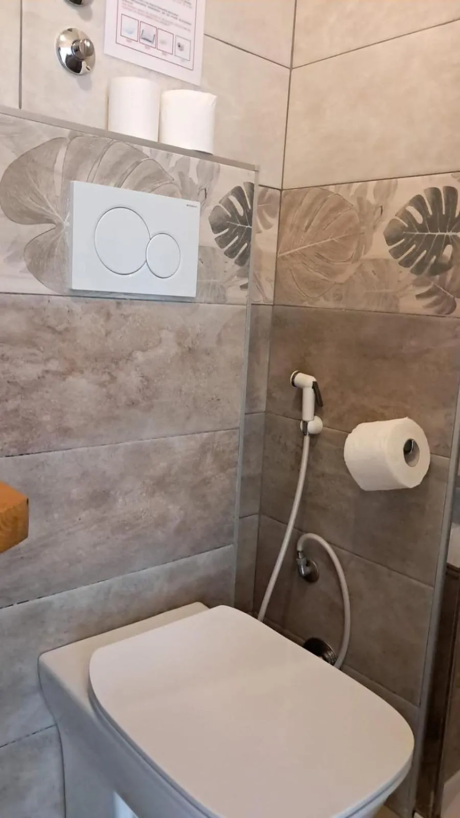 Toilet in In the Center Guesthouse