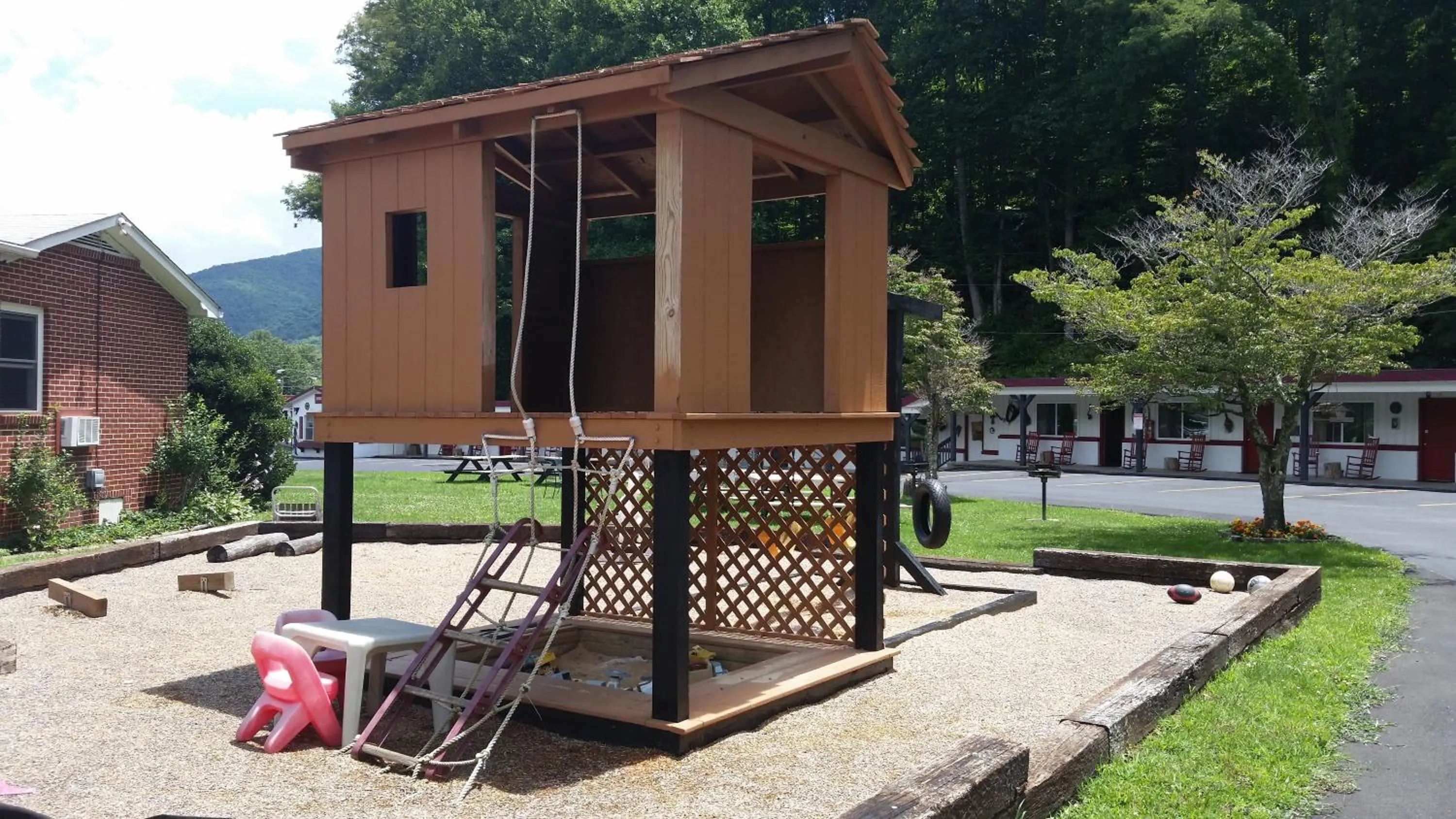 Children play ground in A Holiday Motel - Maggie Valley