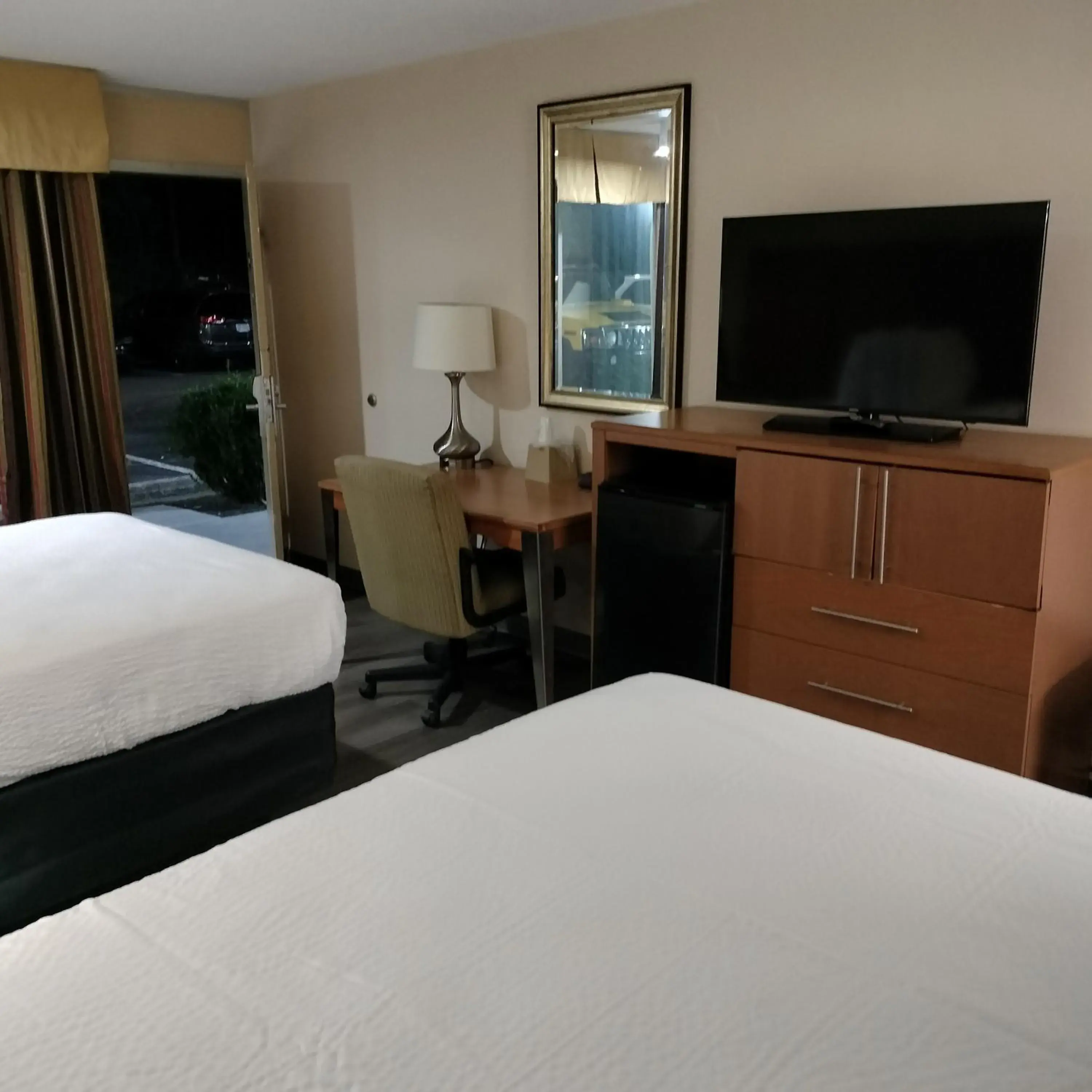Room with Two Double Beds - Mobility Access/Non-Smoking in Days Inn & Conf Center by Wyndham Southern Pines Pinehurst Room with Two Double Beds - Mobility Access/Non-Smoking in Days Inn & Conf Center by Wyndham Southern Pines Pinehurst