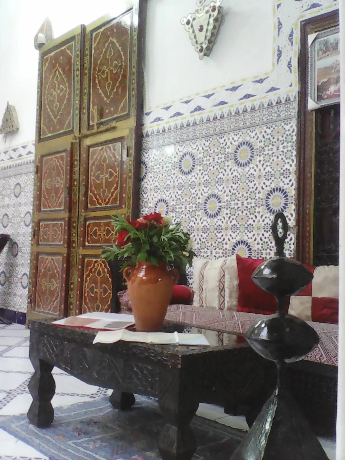 Lobby or reception in Riad Chennaoui
