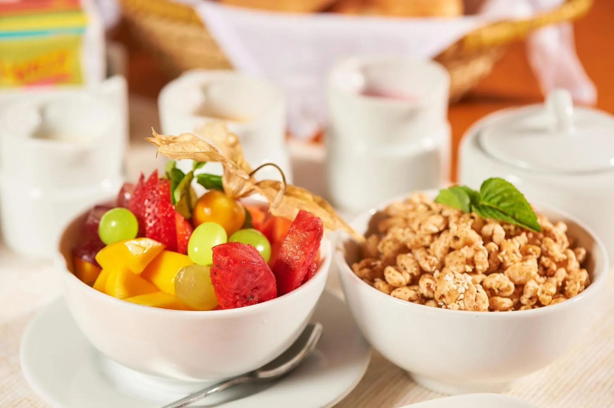 Breakfast in Hotel Los Tambos Colonial