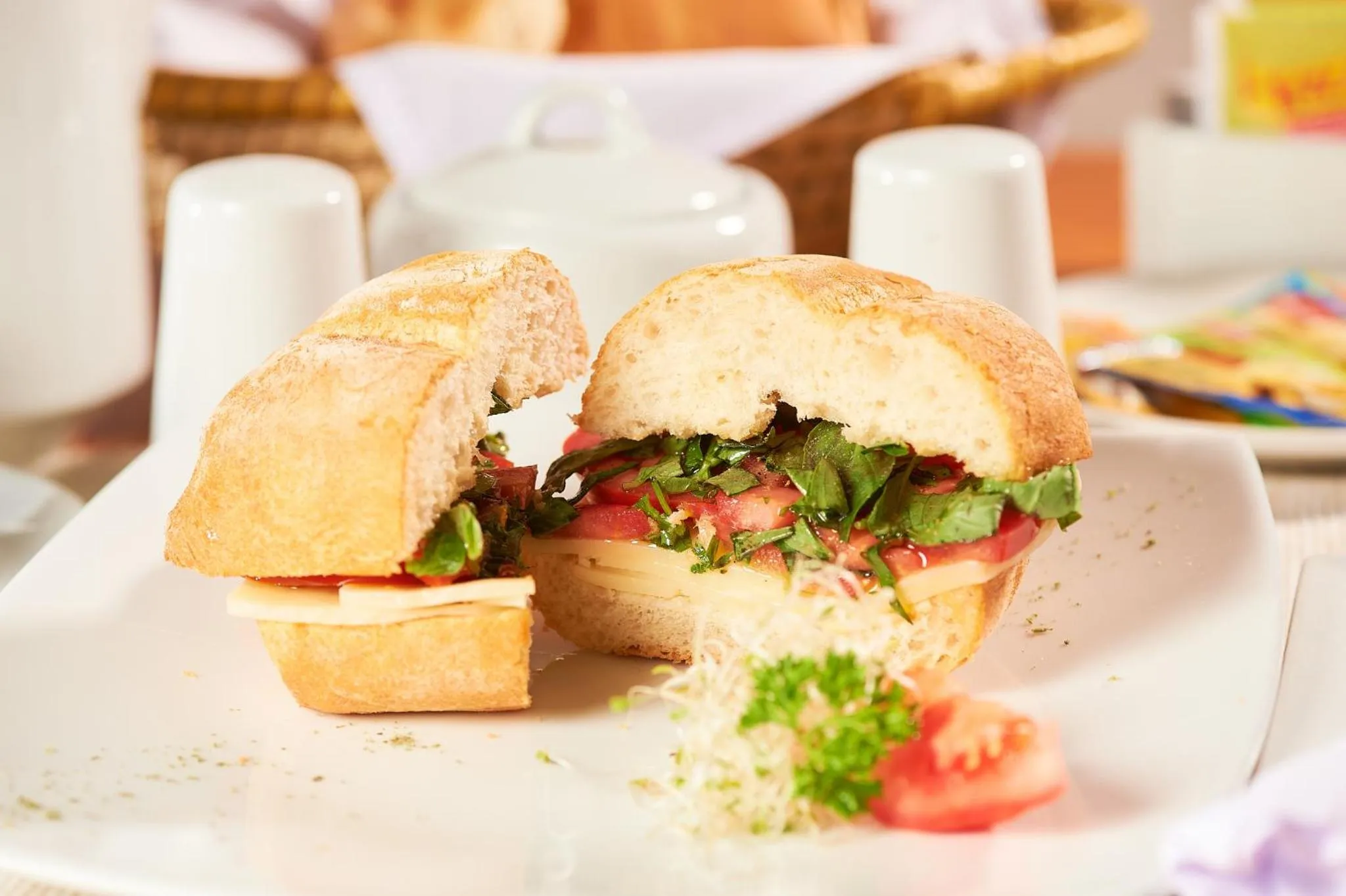 Breakfast in Hotel Los Tambos Colonial