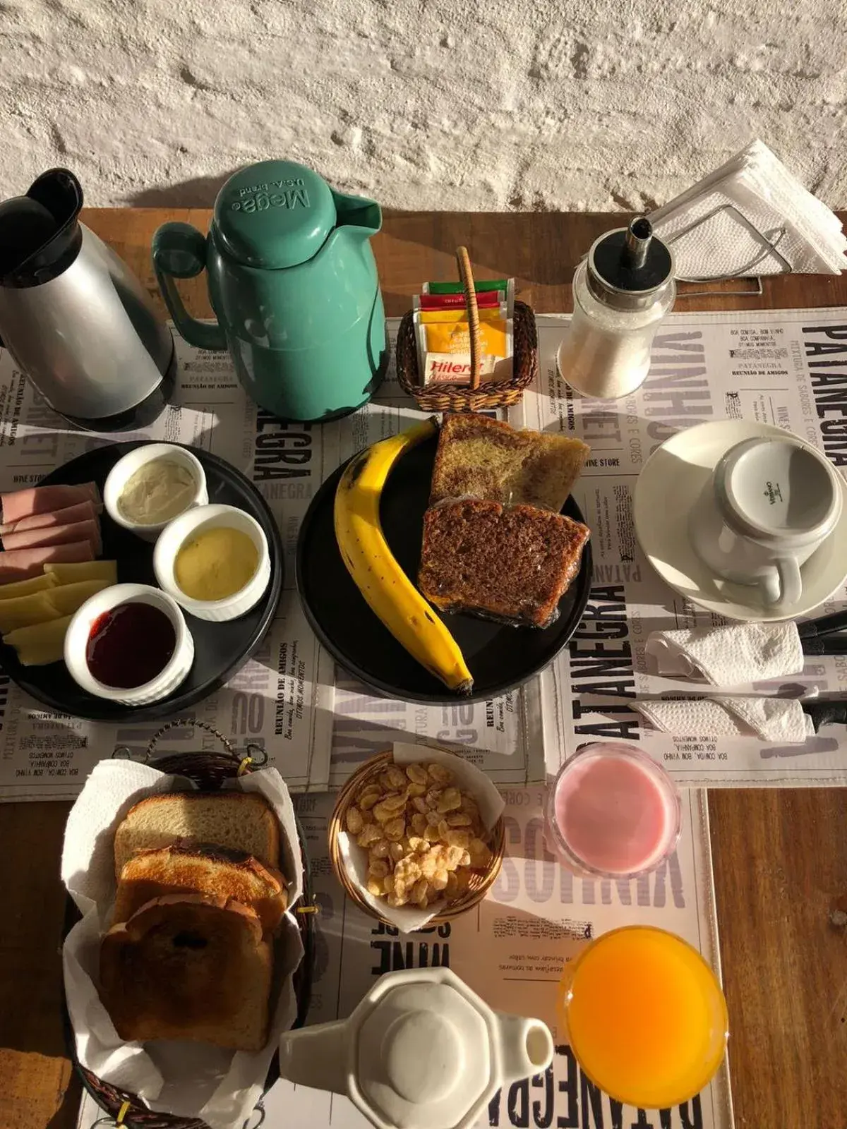 Breakfast in Bagu Villa de Mar Breakfast in Bagu Villa de Mar