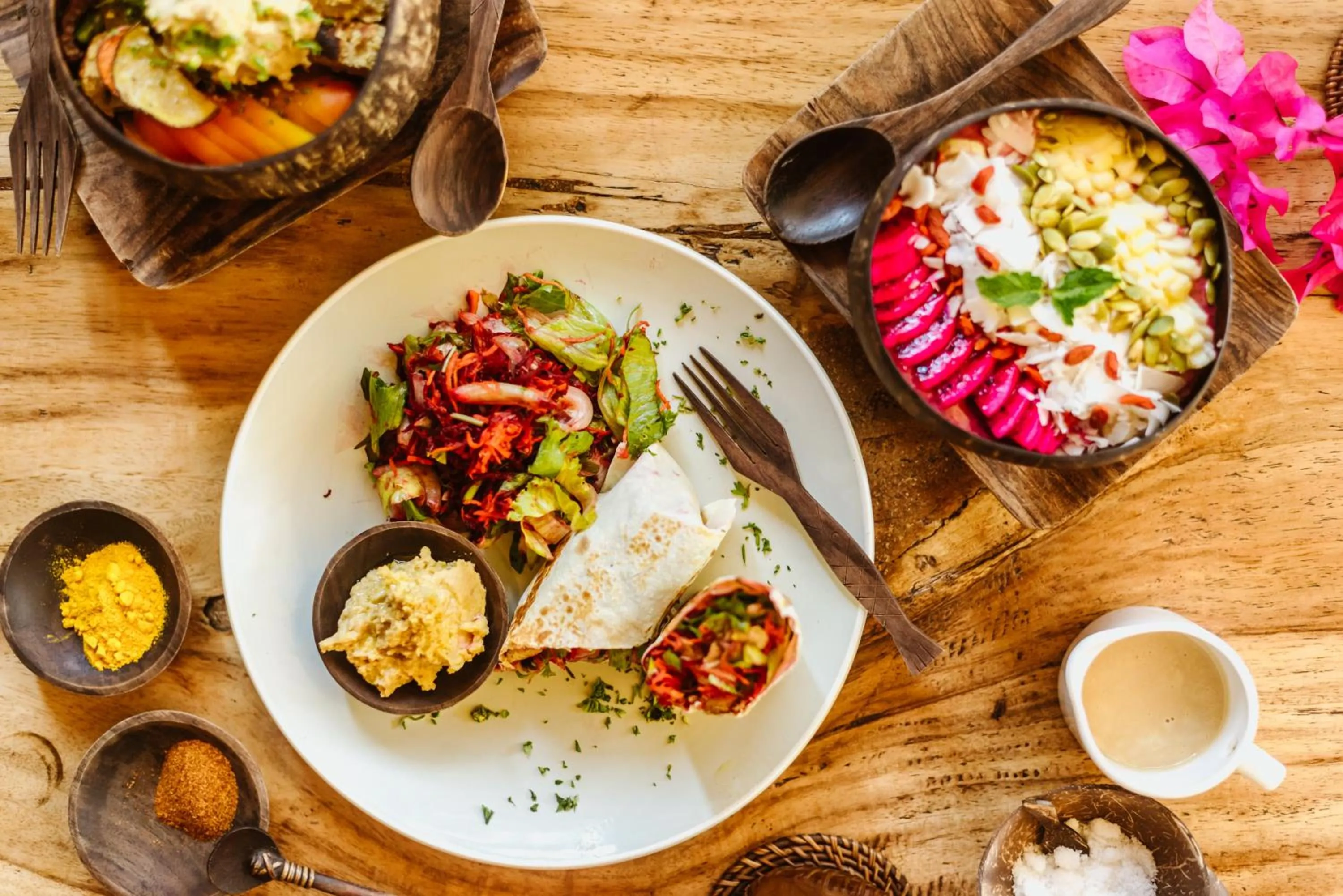 Flowers & Fire Yoga Garden