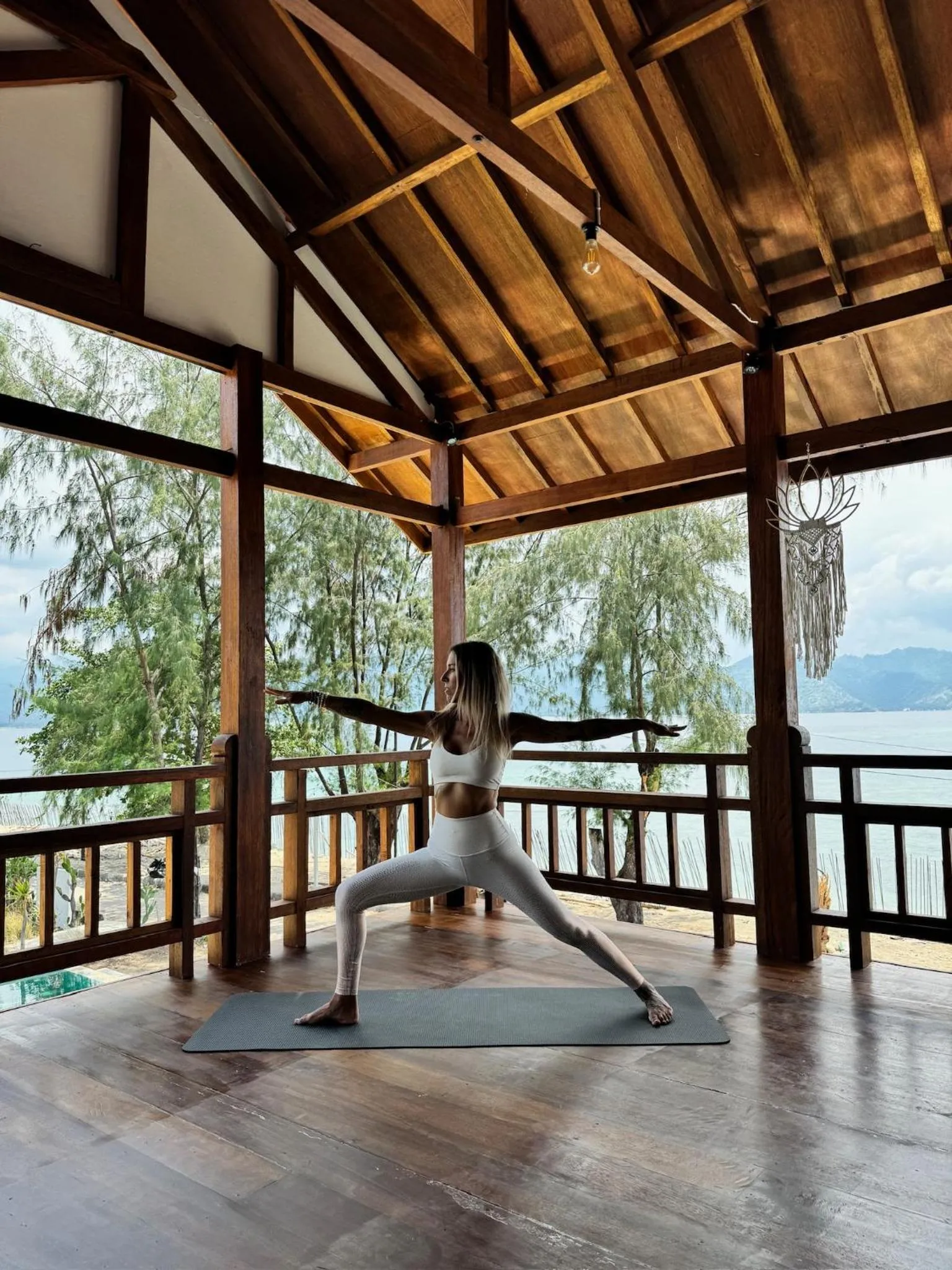 Flowers & Fire Yoga Garden