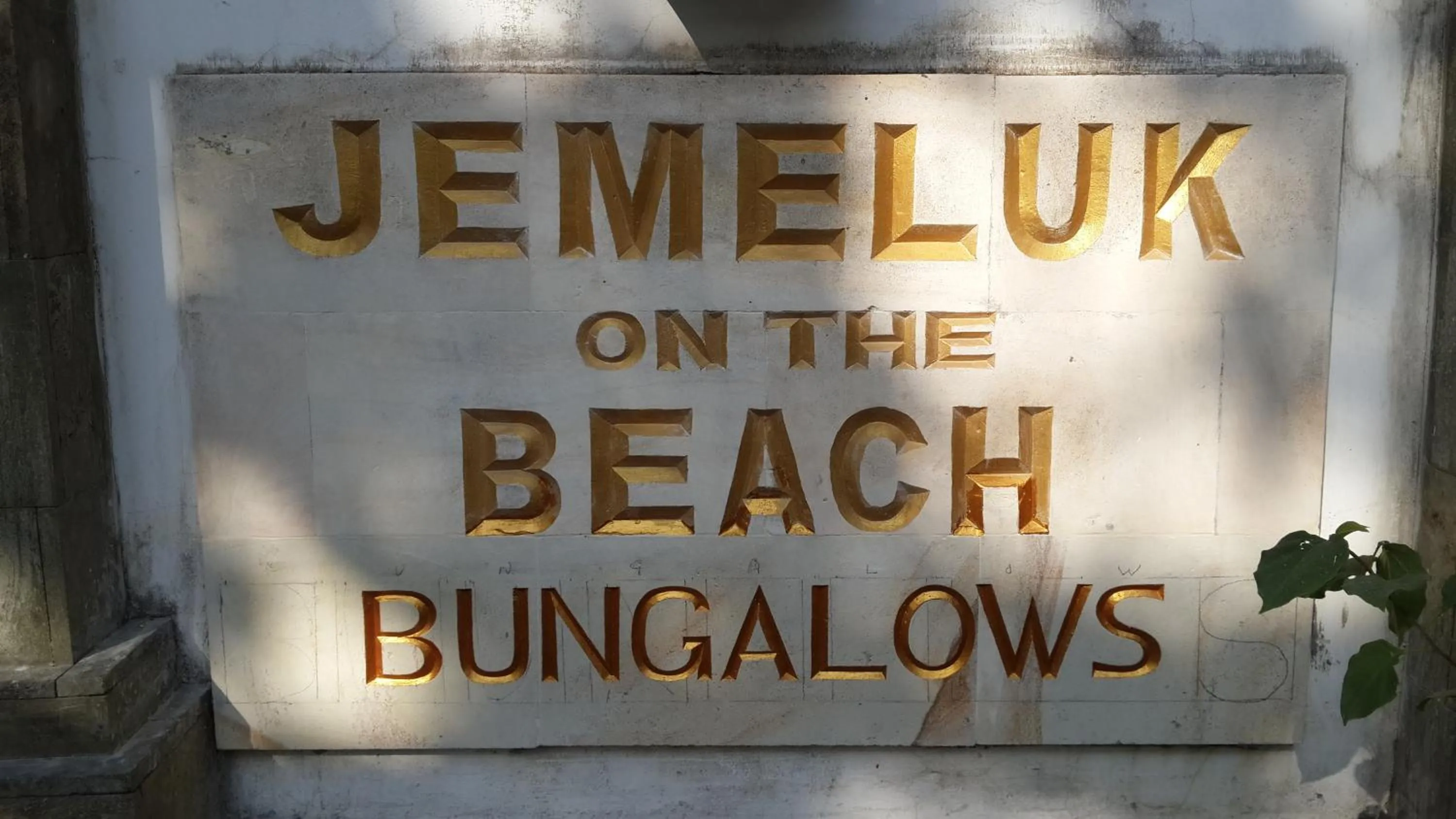 Property logo or sign in Jemeluk Beach Bungalows